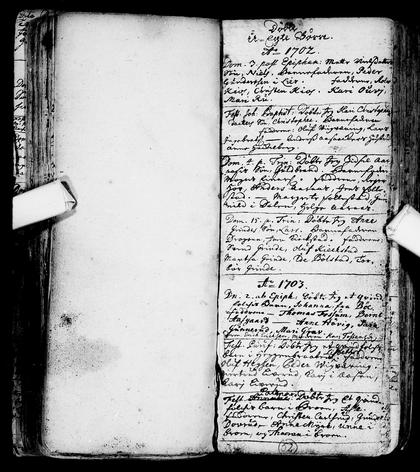 Røyken kirkebøker, SAKO/A-241/F/Fa/L0001: Parish register (official) no. 1, 1701-1730, p. 52