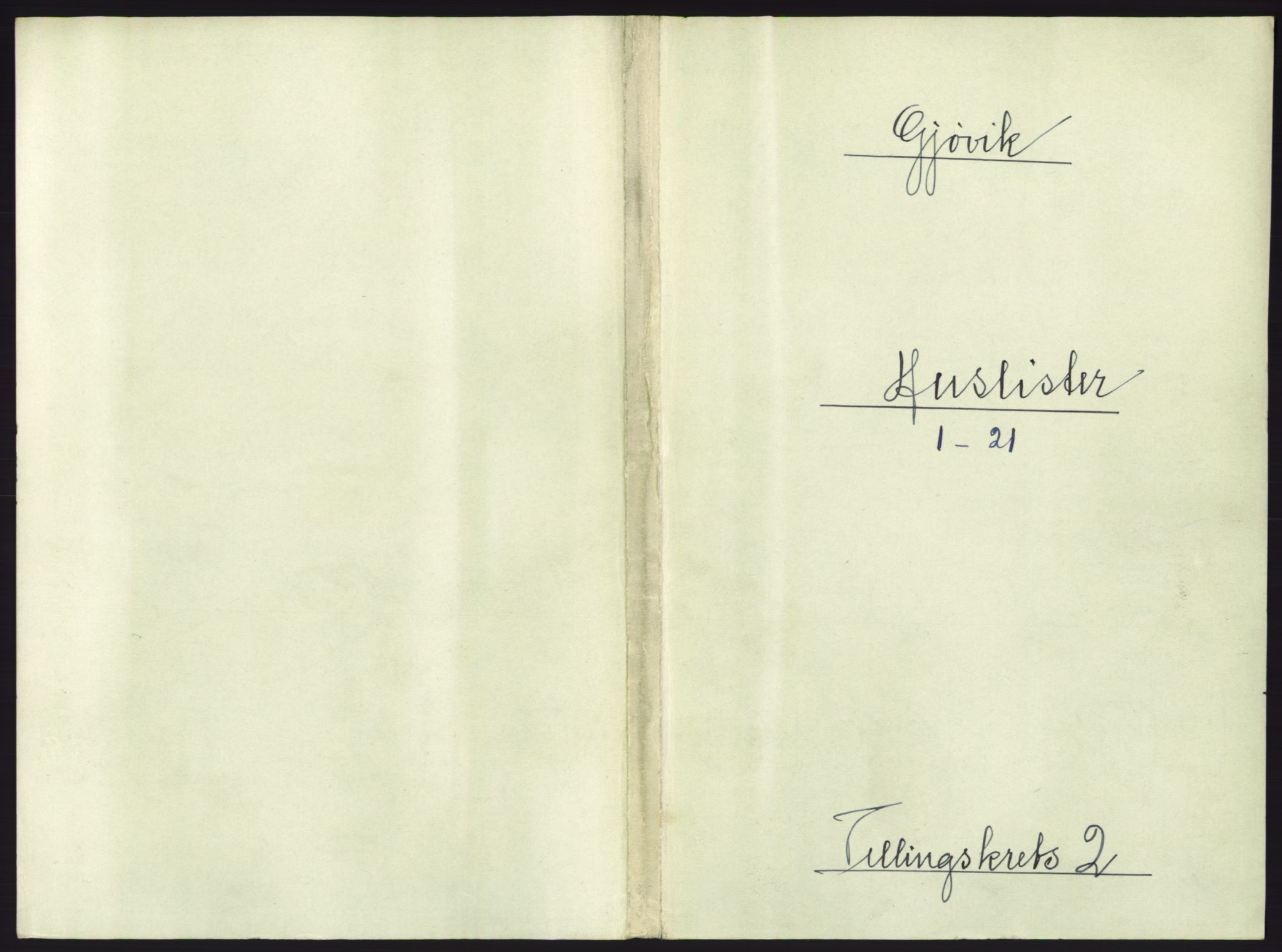 RA, 1891 census for 0502 Gjøvik, 1891, p. 84