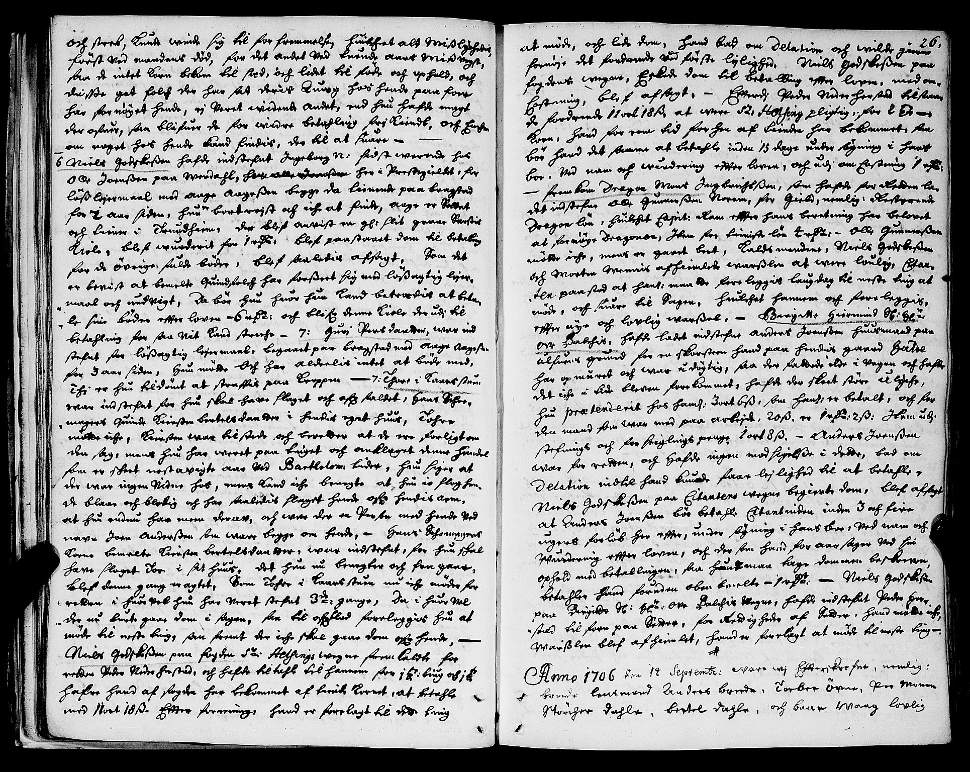Inderøy sorenskriveri, AV/SAT-A-4147/1/1/1A/L0006: Tingbok, 1706-1710, p. 25b-26a
