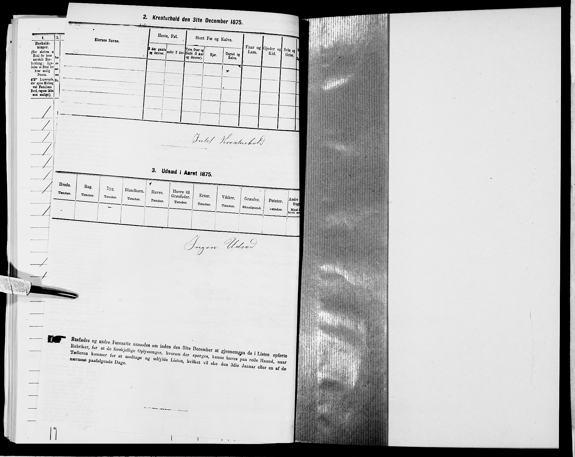 SAK, 1875 census for 1016P Øvrebø, 1875, p. 1000