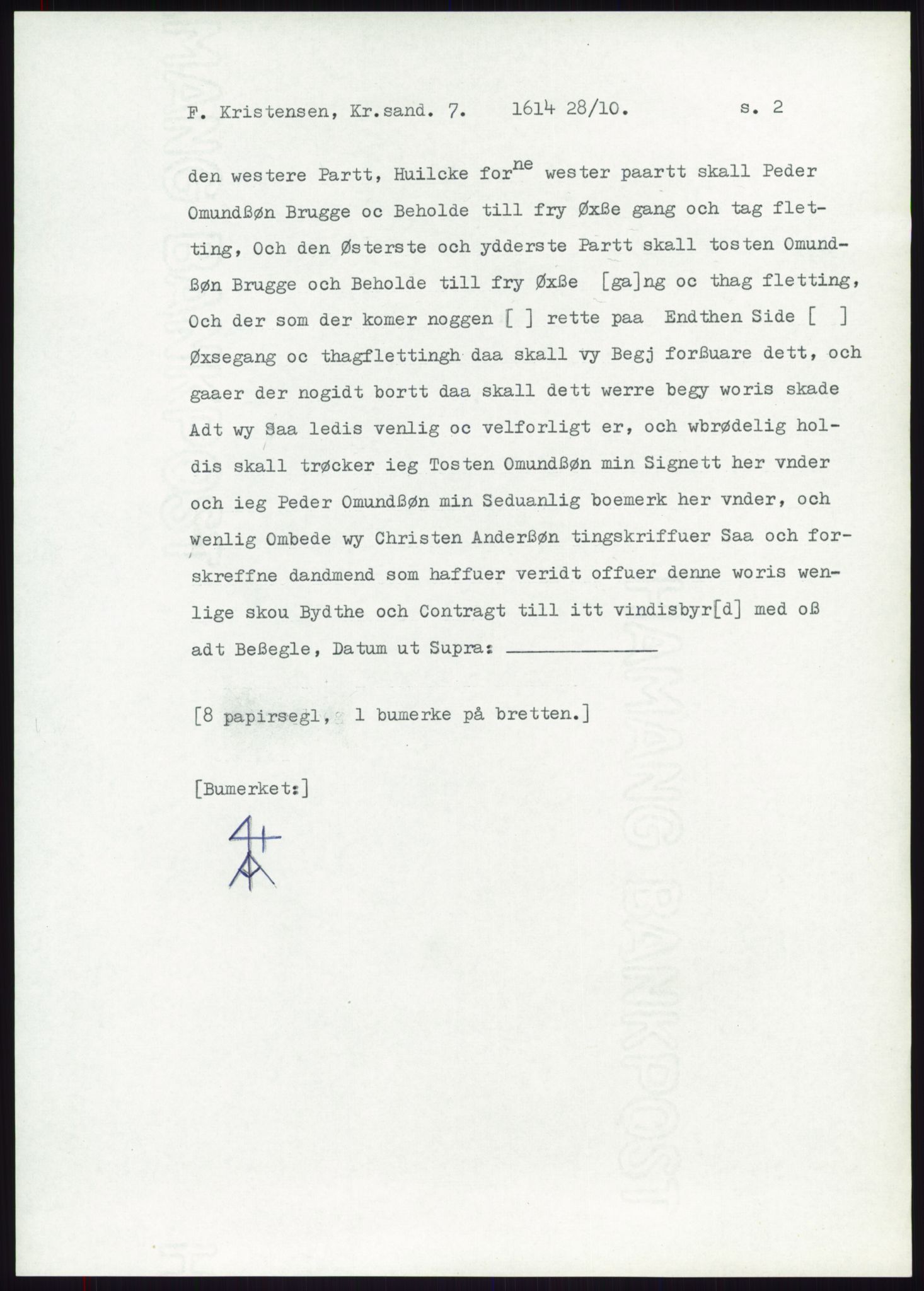 Samlinger til kildeutgivelse, Diplomavskriftsamlingen, RA/EA-4053/H/Ha, p. 1850