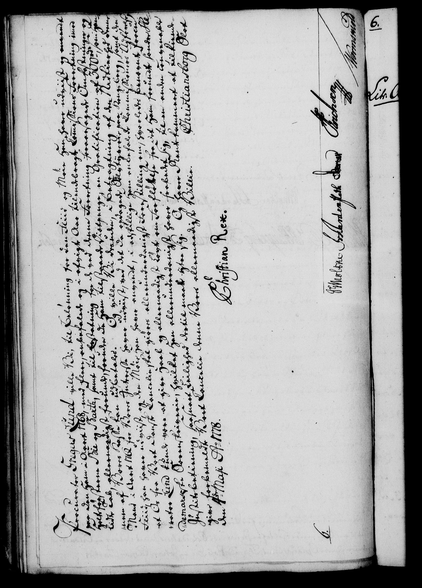 Rentekammeret, Kammerkanselliet, RA/EA-3111/G/Gf/Gfa/L0060: Norsk relasjons- og resolusjonsprotokoll (merket RK 52.60), 1778, p. 235