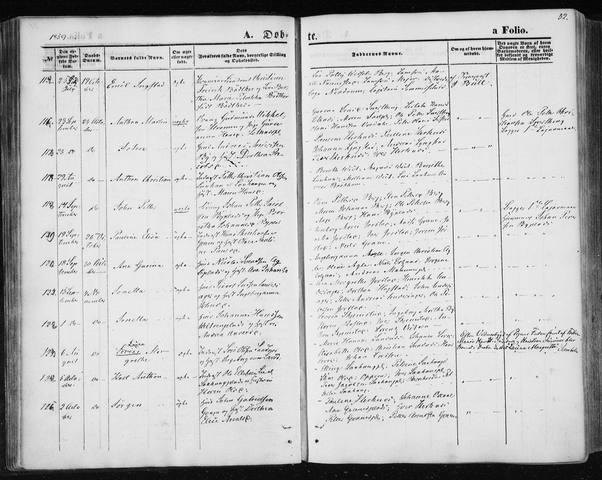 Ministerialprotokoller, klokkerbøker og fødselsregistre - Nord-Trøndelag, SAT/A-1458/730/L0283: Parish register (official) no. 730A08, 1855-1865, p. 52
