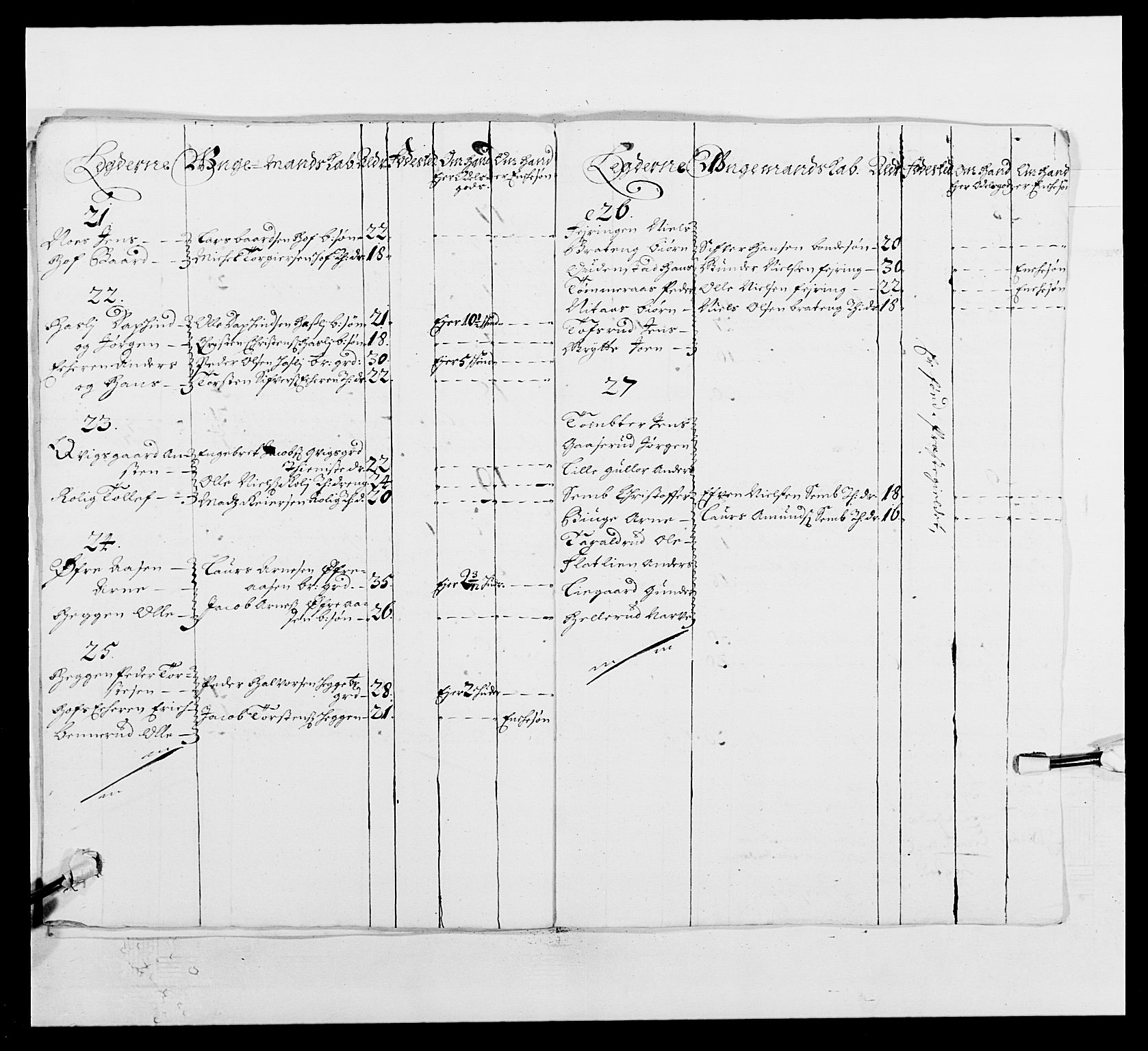 Kommanderende general (KG I) med Det norske krigsdirektorium, RA/EA-5419/E/Ea/L0500: Opplandske regiment, 1696-1697, p. 357