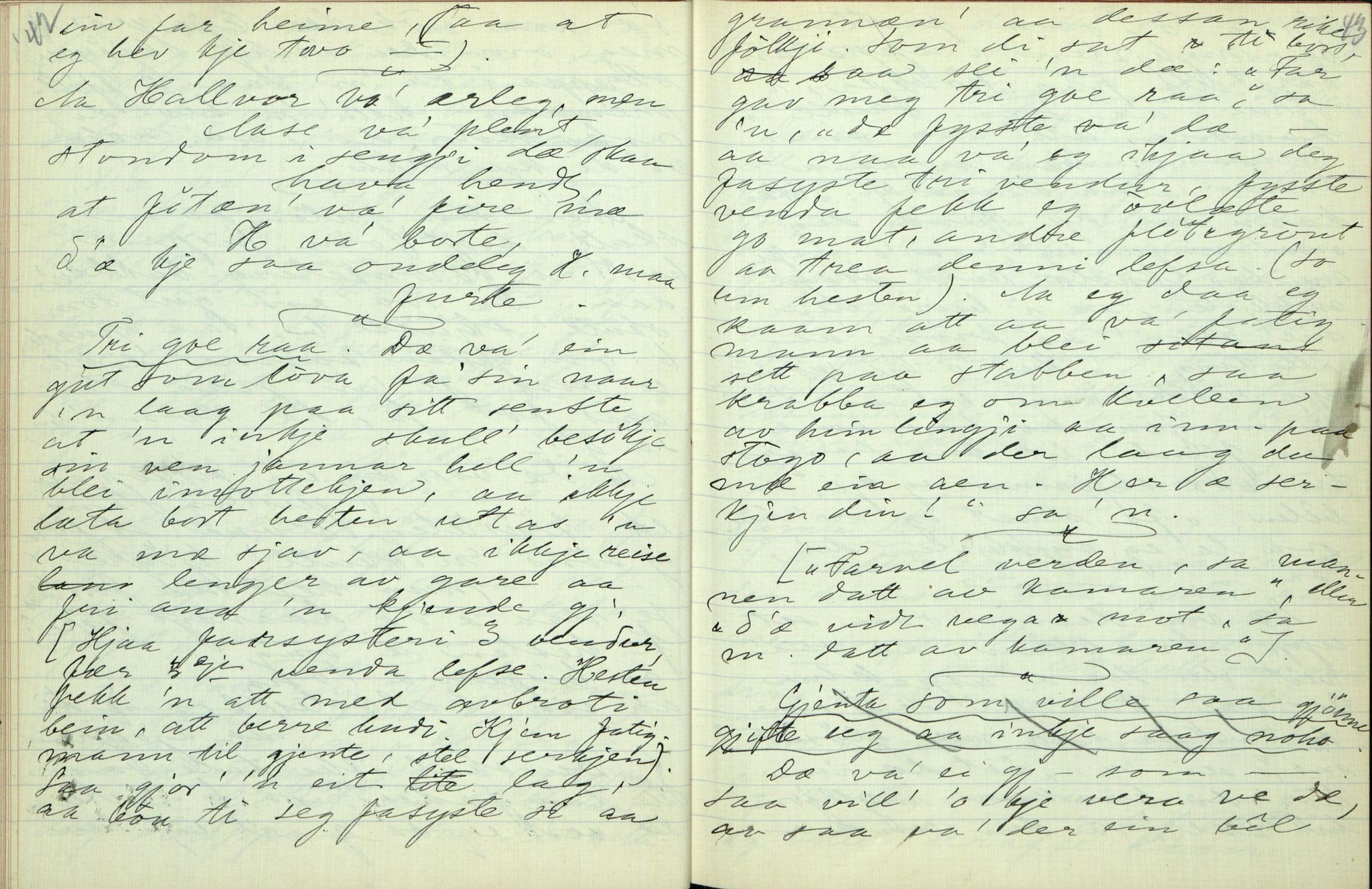 Rikard Berge, TEMU/TGM-A-1003/F/L0003/0024: 061-100 Innholdslister / 83 Seljord, 1910, p. 42-43