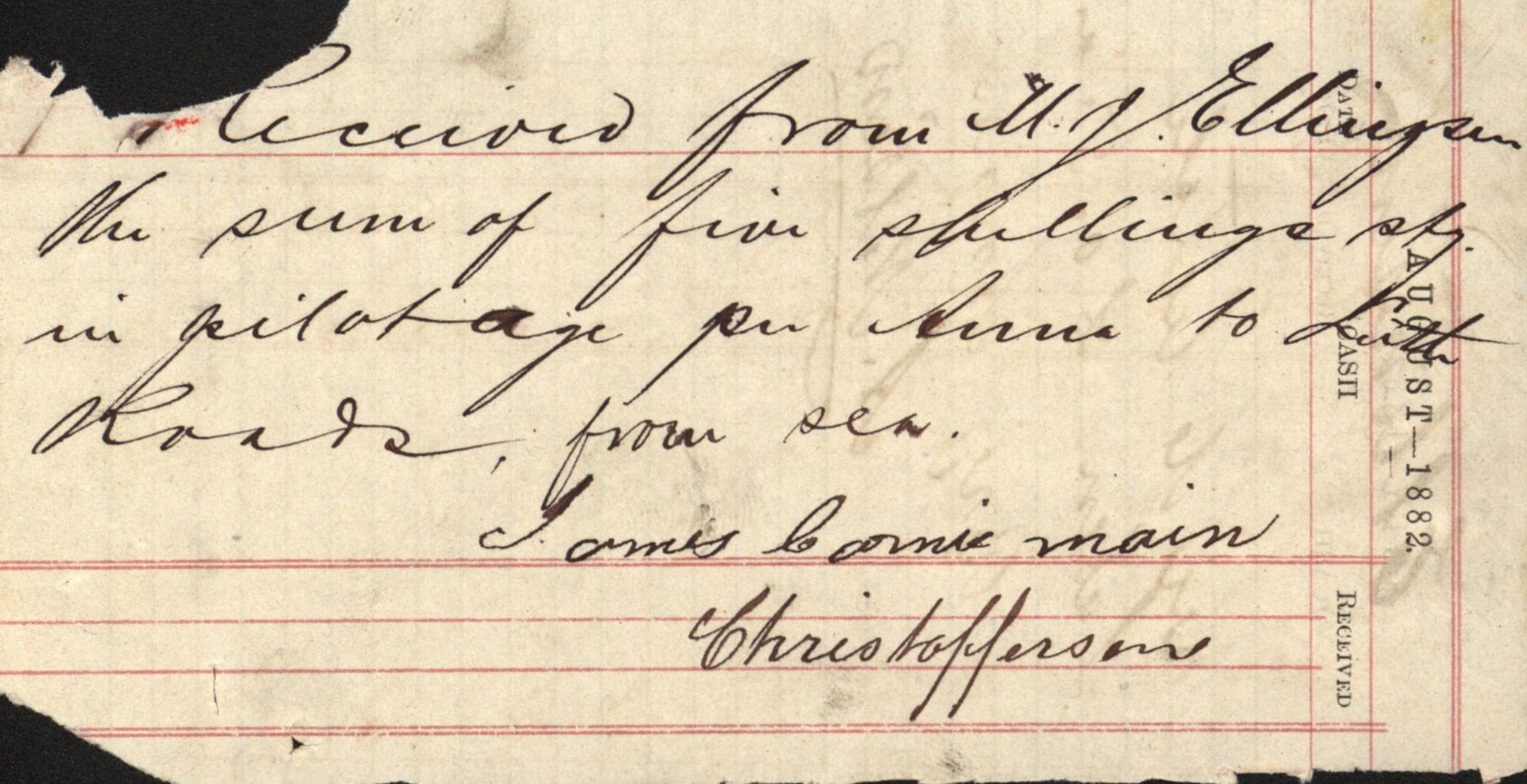 Pa 63 - Østlandske skibsassuranceforening, VEMU/A-1079/G/Ga/L0014/0012: Havaridokumenter / Sophie, Andover, Alliance, Anna, 1882, p. 59