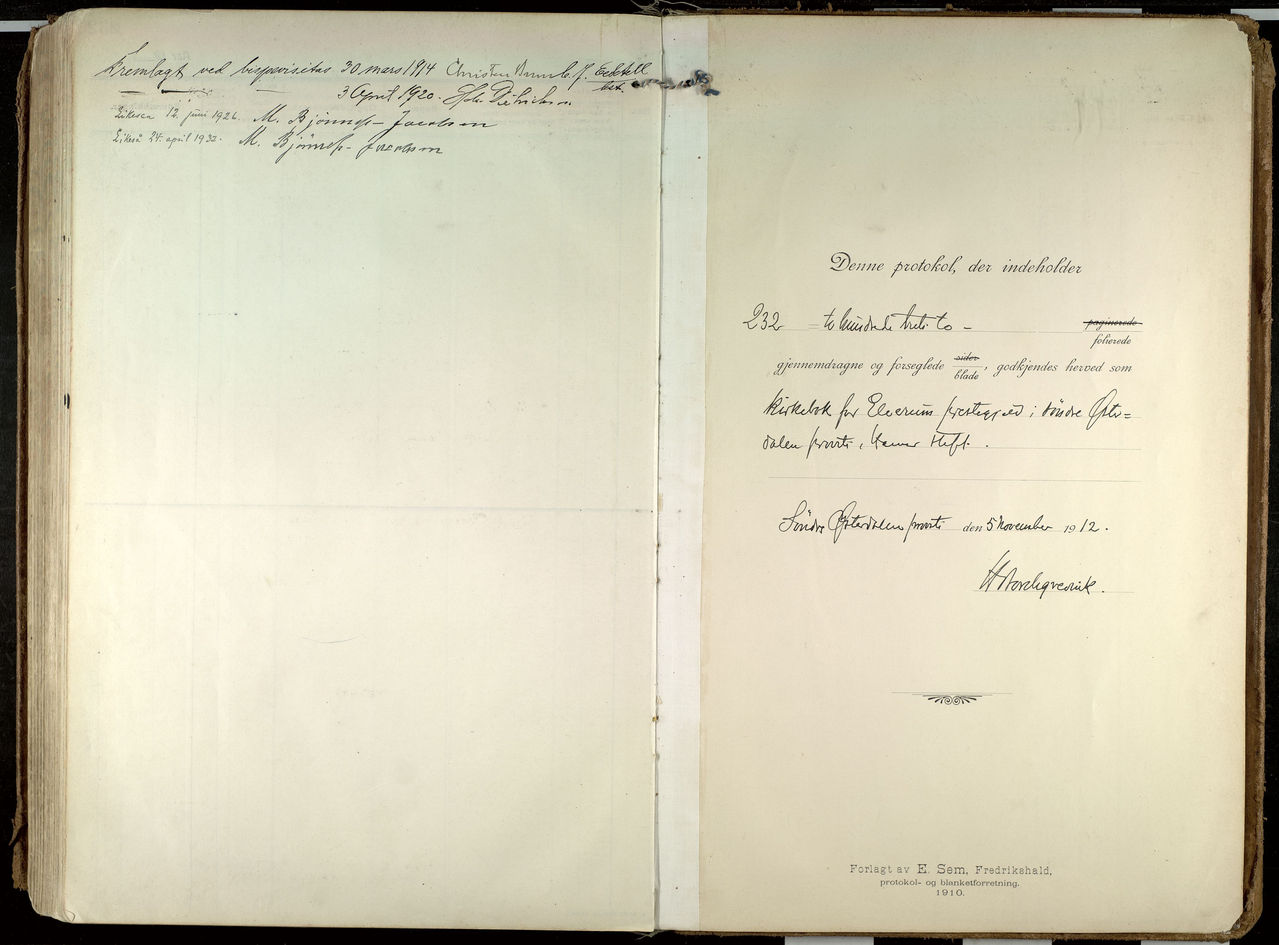Elverum prestekontor, SAH/PREST-044/H/Ha/Haa/L0021: Parish register (official) no. 21, 1913-1928