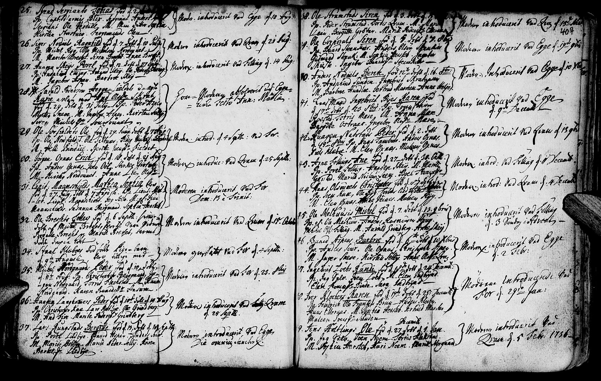 Ministerialprotokoller, klokkerbøker og fødselsregistre - Nord-Trøndelag, SAT/A-1458/746/L0439: Parish register (official) no. 746A01, 1688-1759, p. 40q
