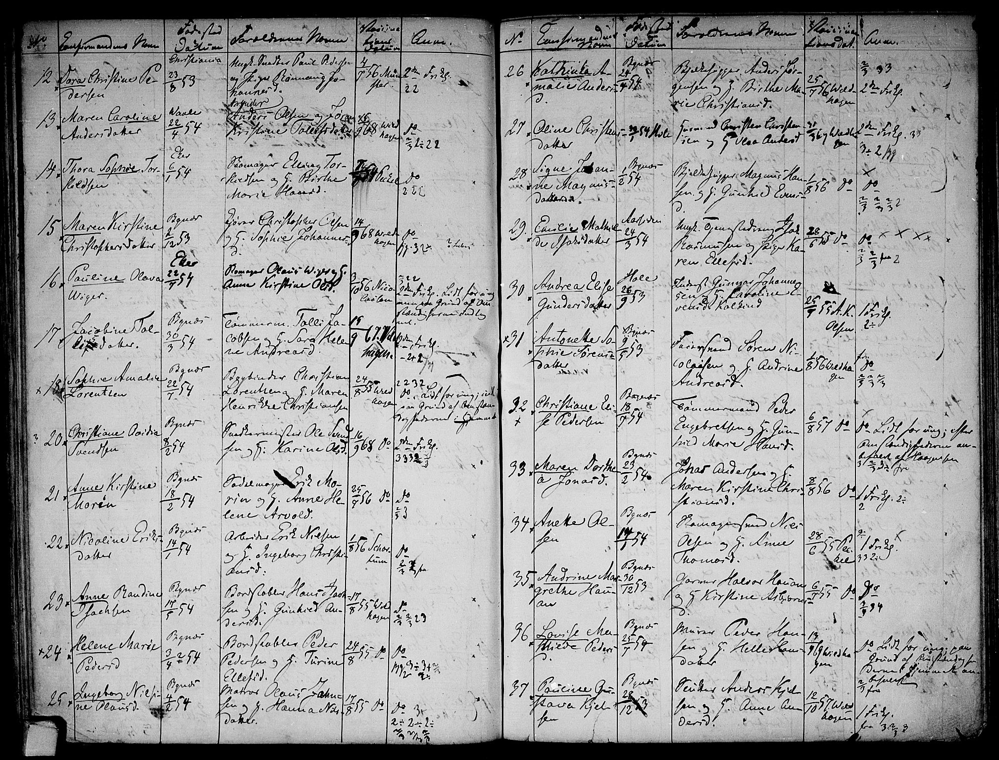 Bragernes kirkebøker, SAKO/A-6/G/Ga/L0003: Parish register (copy) no. 3, 1864-1878