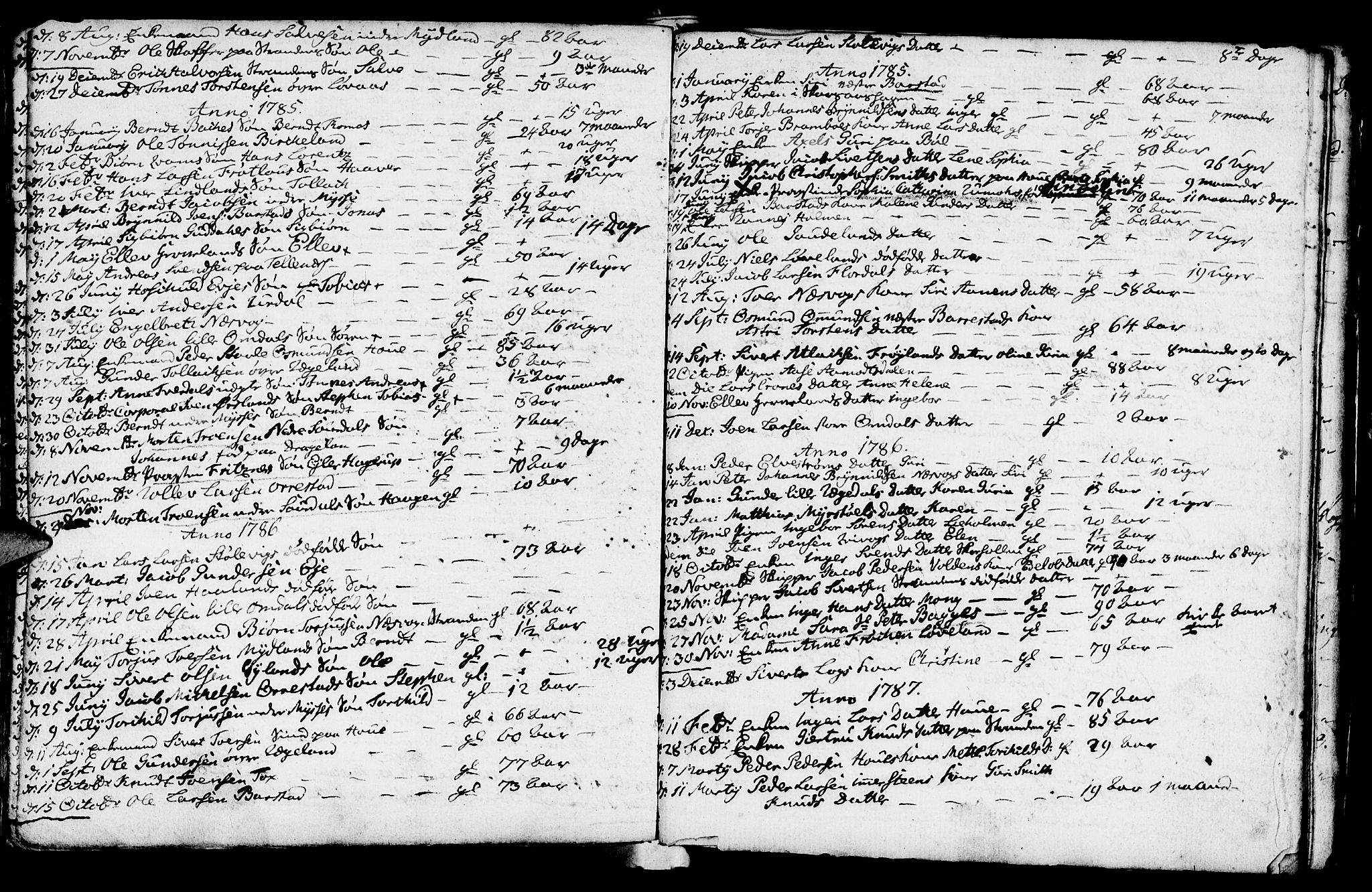 Sokndal sokneprestkontor, SAST/A-101808: Parish register (official) no. A 4, 1762-1811