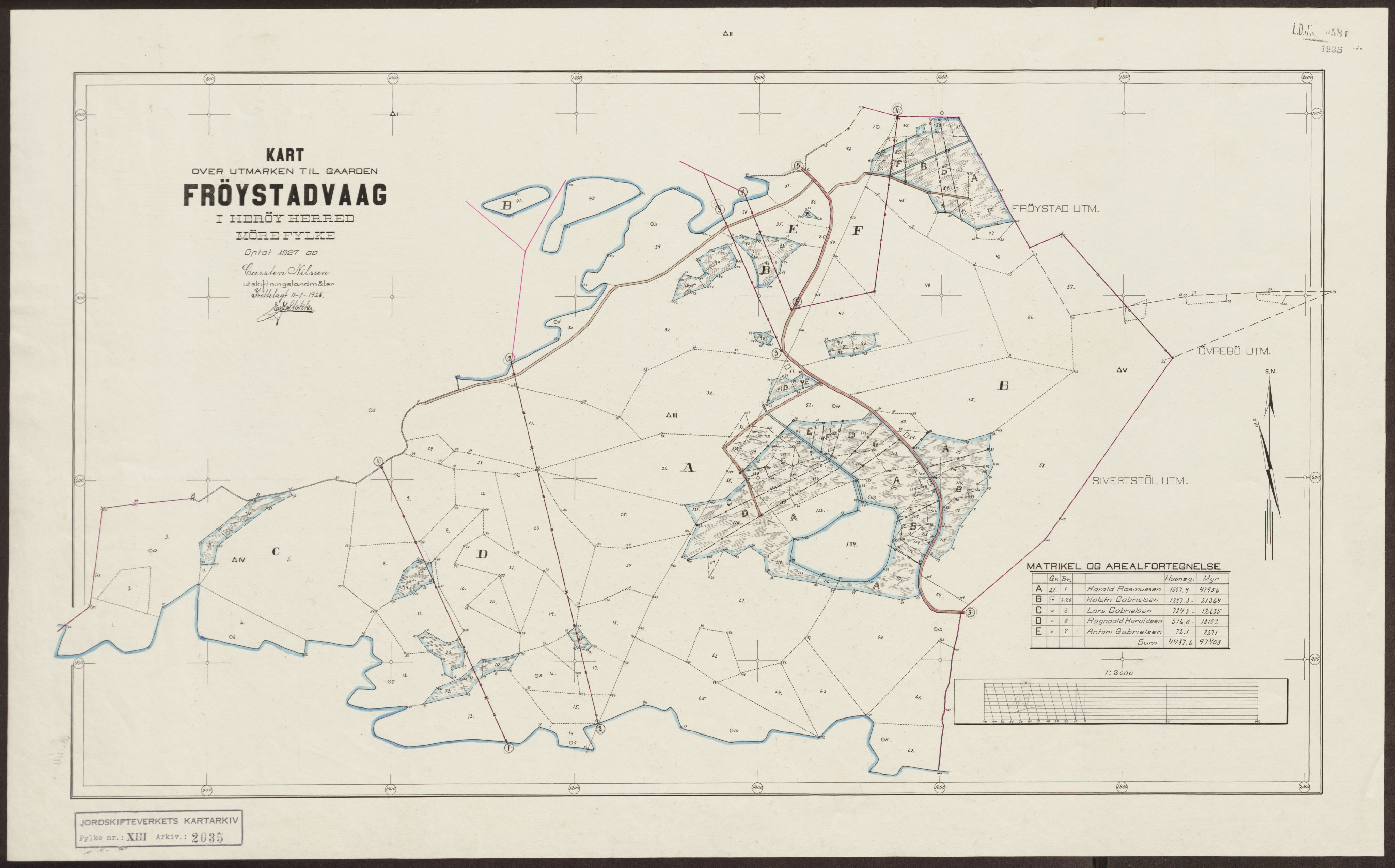Jordskifteverkets kartarkiv, RA/S-3929/T, 1859-1988, p. 2481