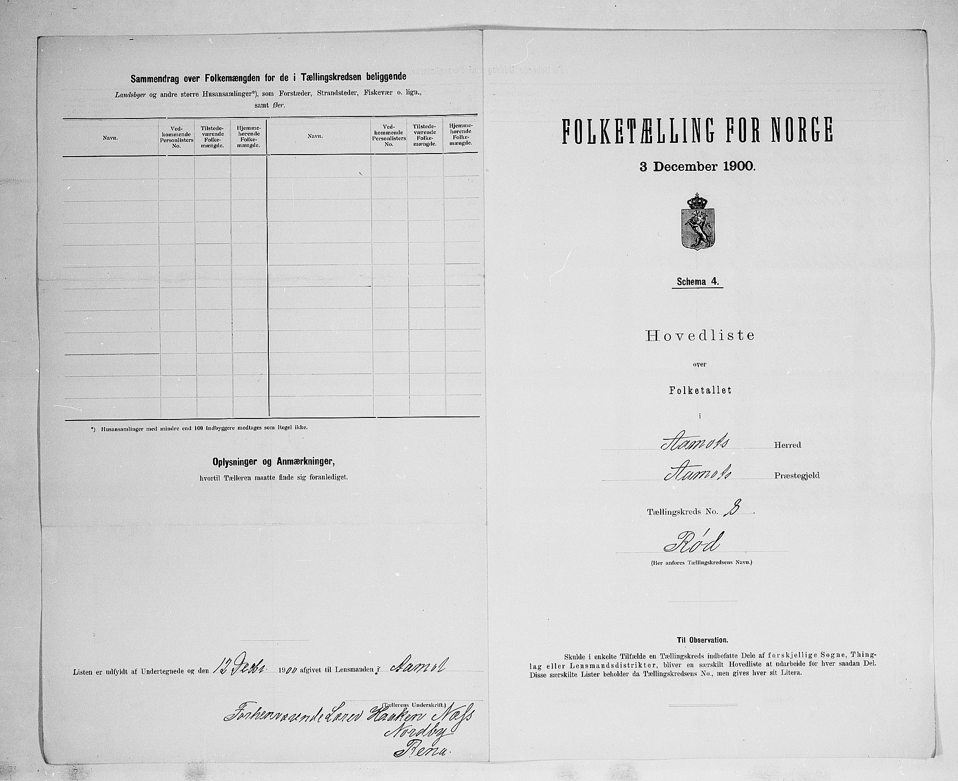 SAH, 1900 census for Åmot, 1900, p. 35