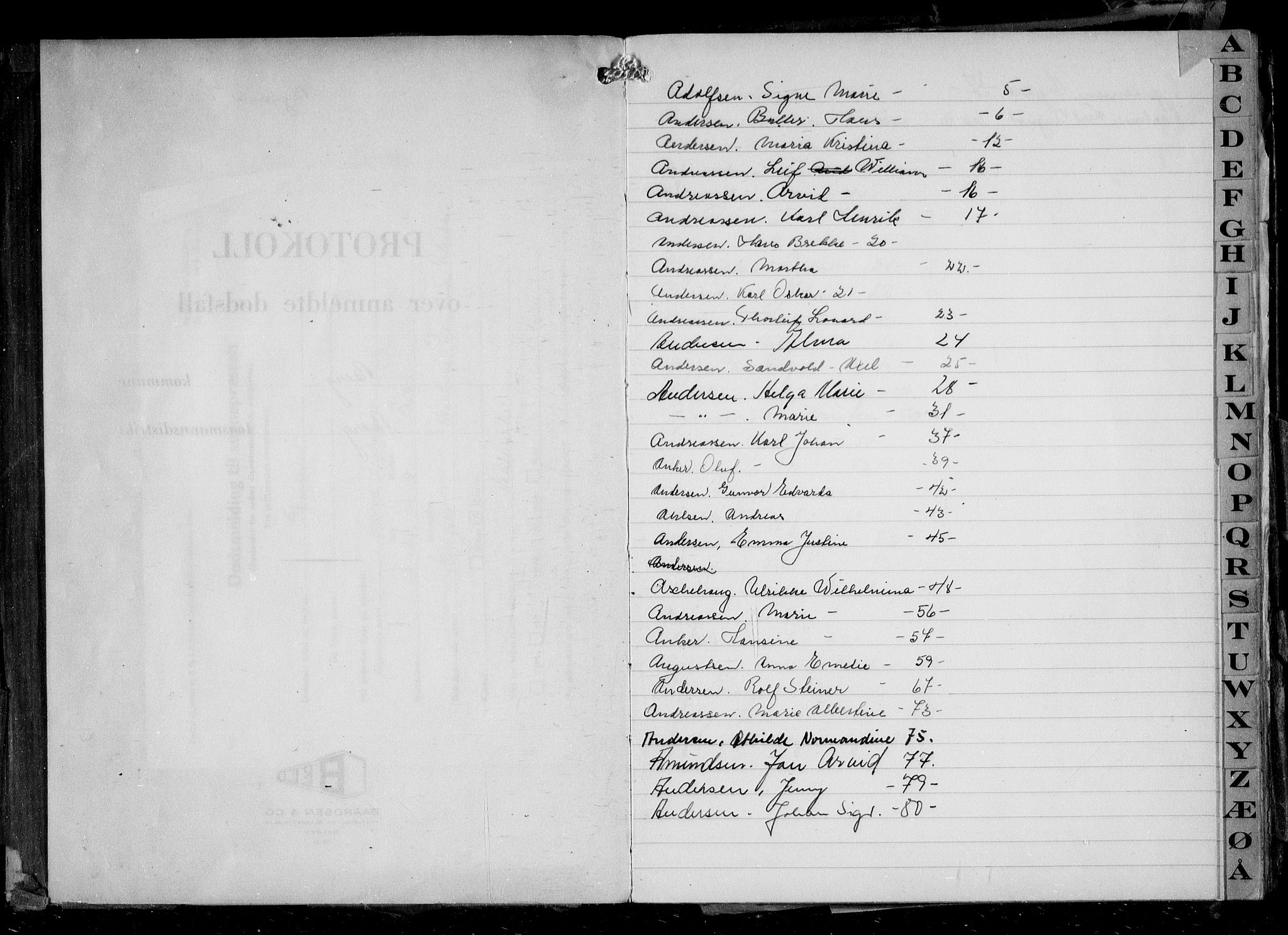 Berg lensmannskontor, AV/SAO-A-10263/H/Ha/Haa/L0007: Dødsfallsprotokoll, 1956-1959