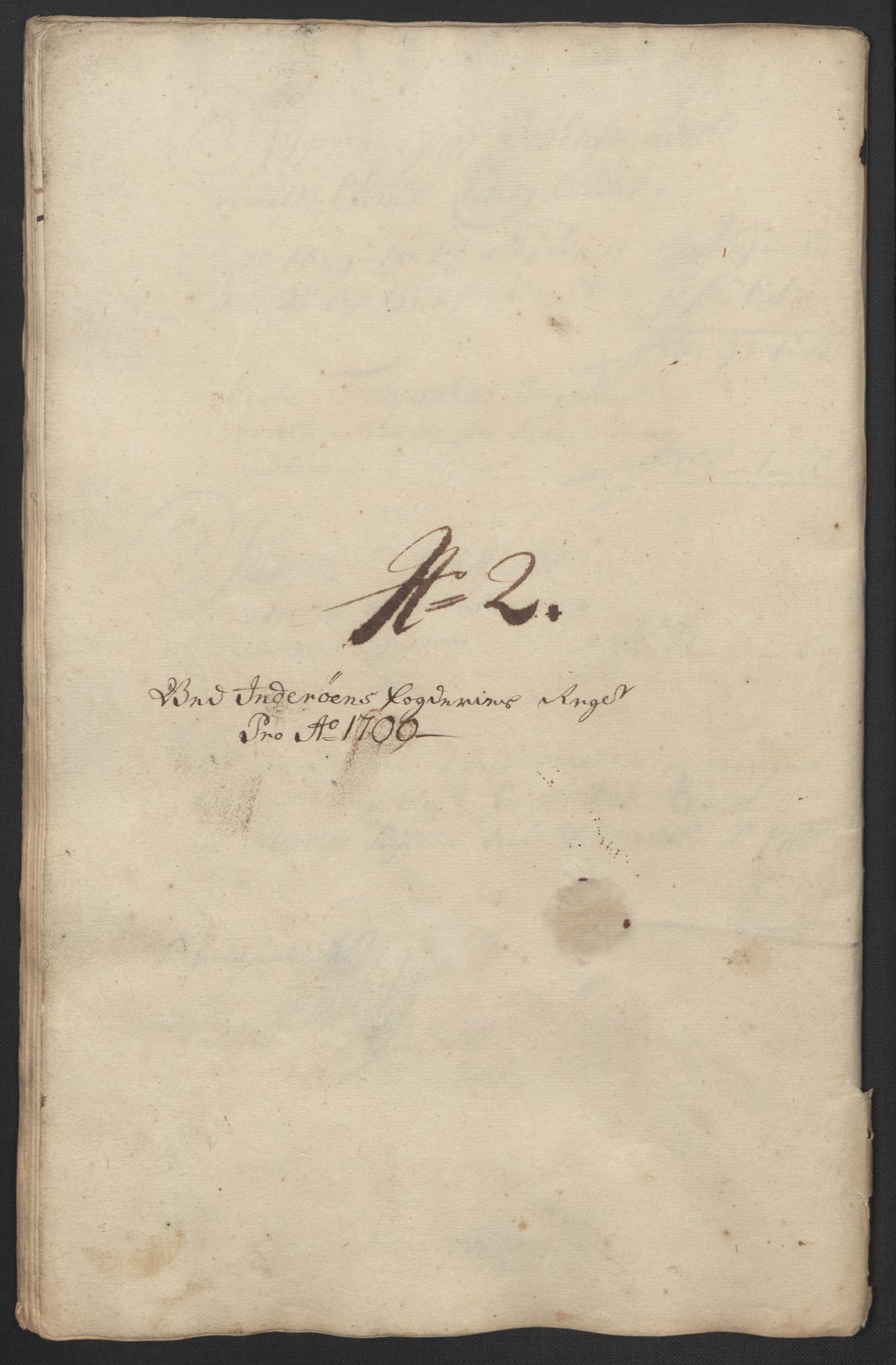 Rentekammeret inntil 1814, Reviderte regnskaper, Fogderegnskap, AV/RA-EA-4092/R63/L4311: Fogderegnskap Inderøy, 1700, p. 70