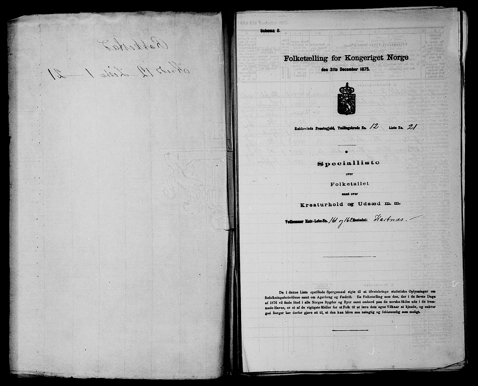 RA, 1875 census for 0128P Rakkestad, 1875, p. 1416