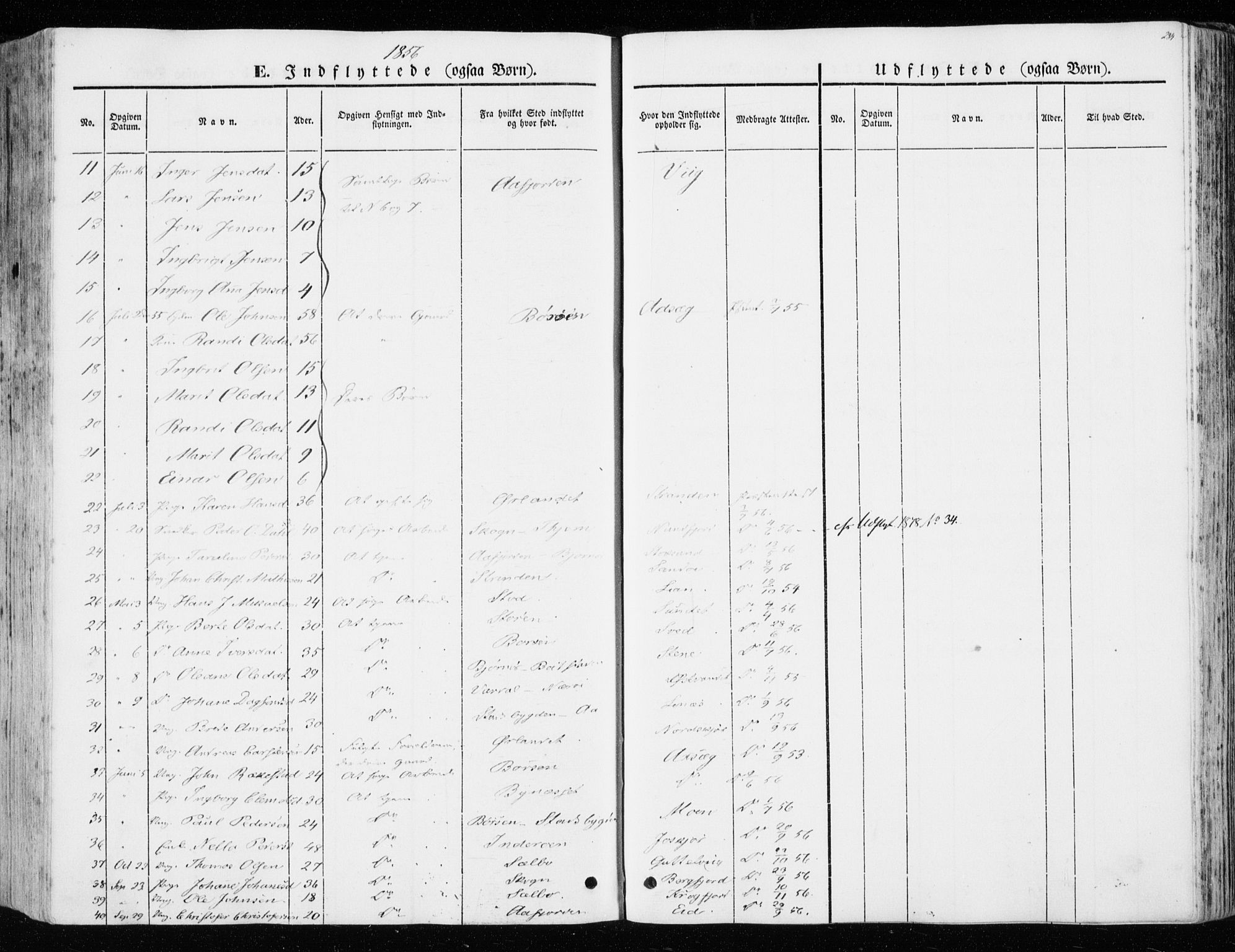 Ministerialprotokoller, klokkerbøker og fødselsregistre - Sør-Trøndelag, SAT/A-1456/657/L0704: Parish register (official) no. 657A05, 1846-1857, p. 284