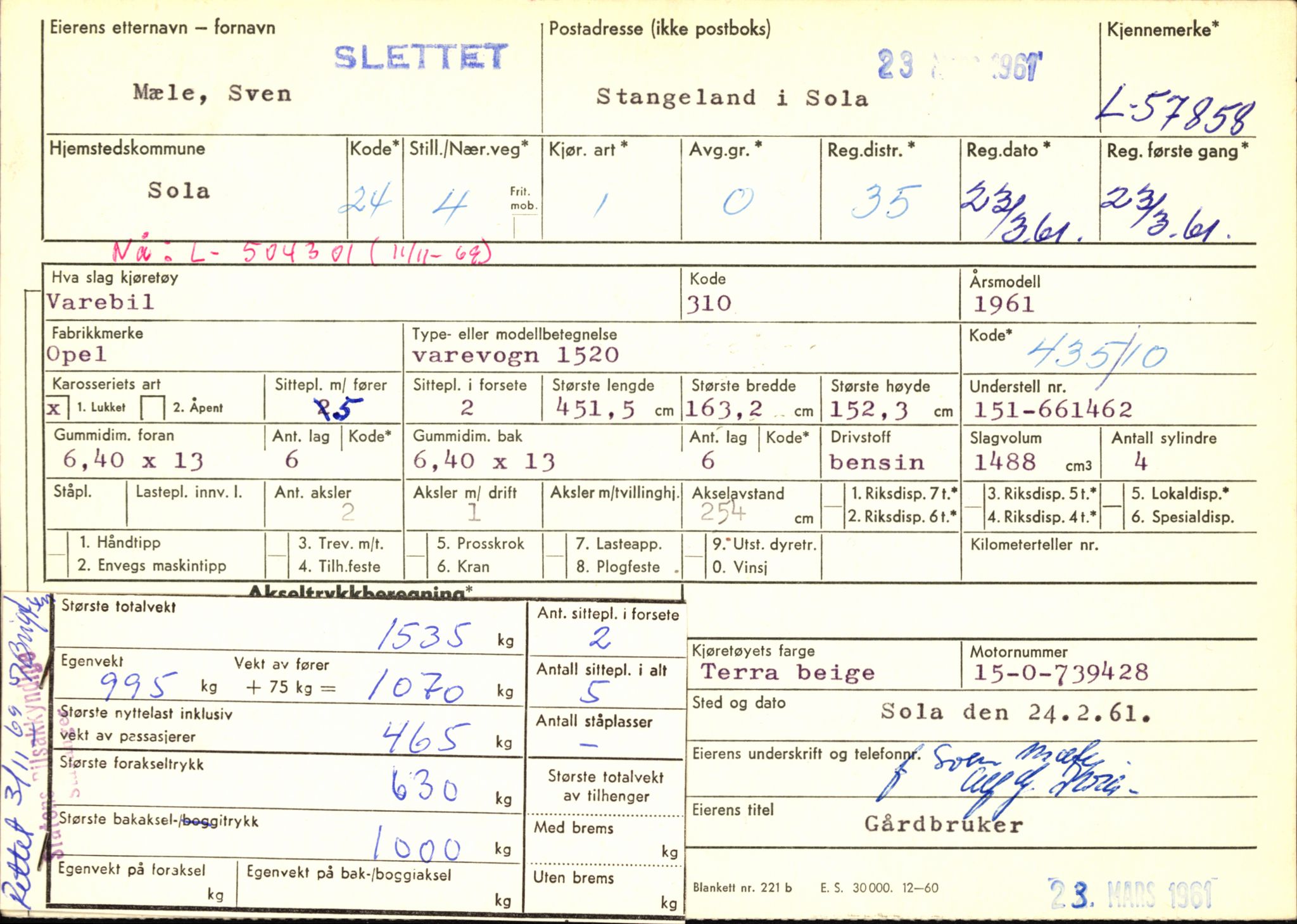 Stavanger trafikkstasjon, AV/SAST-A-101942/0/F/L0057: L-57200 - L-57999, 1930-1971, p. 2051