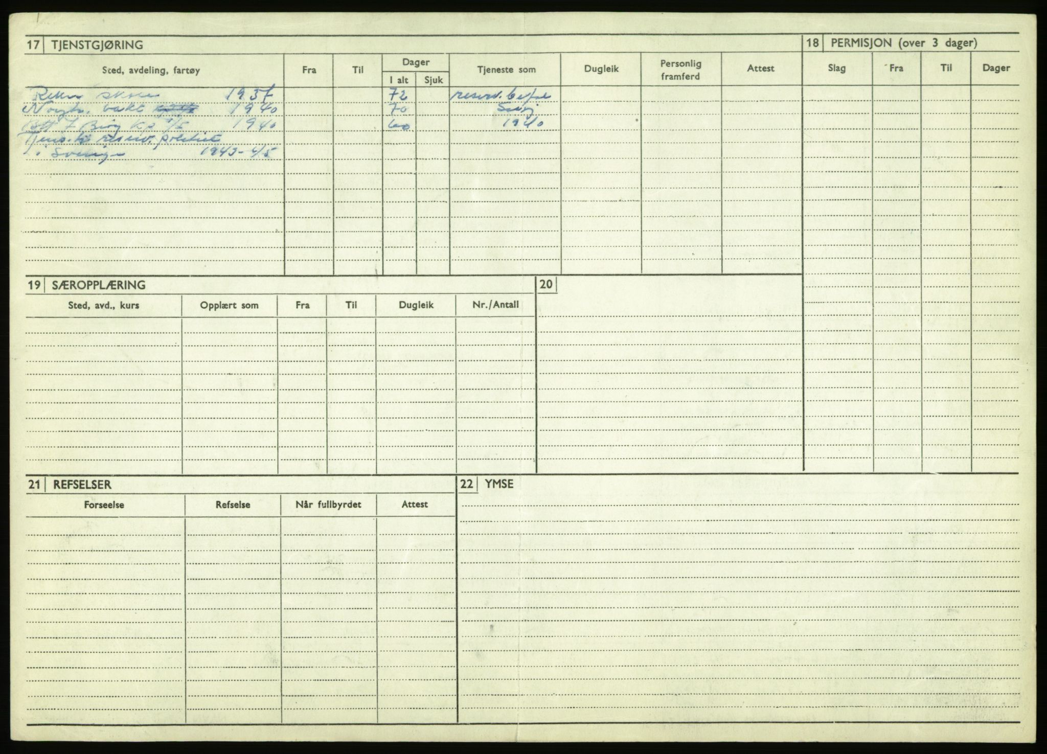 Forsvaret, Troms infanteriregiment nr. 16, AV/RA-RAFA-3146/P/Pa/L0021: Rulleblad for regimentets menige mannskaper, årsklasse 1937, 1937, p. 1060