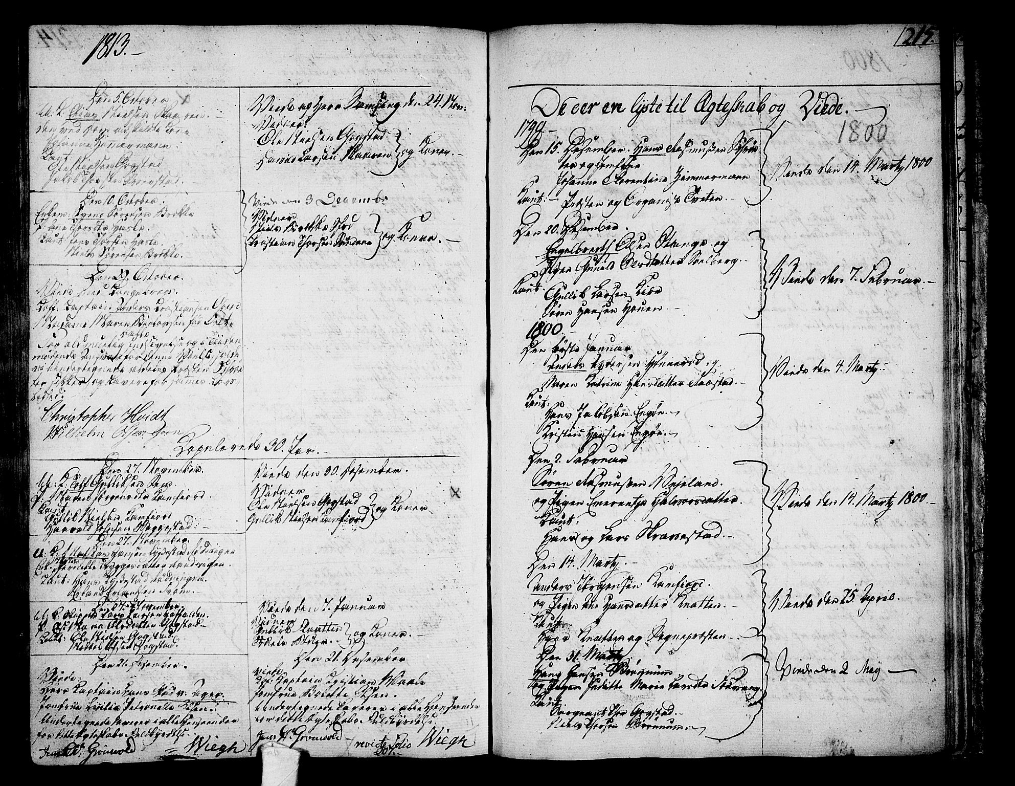 Sandar kirkebøker, AV/SAKO-A-243/F/Fa/L0003: Parish register (official) no. 3, 1789-1814, p. 215