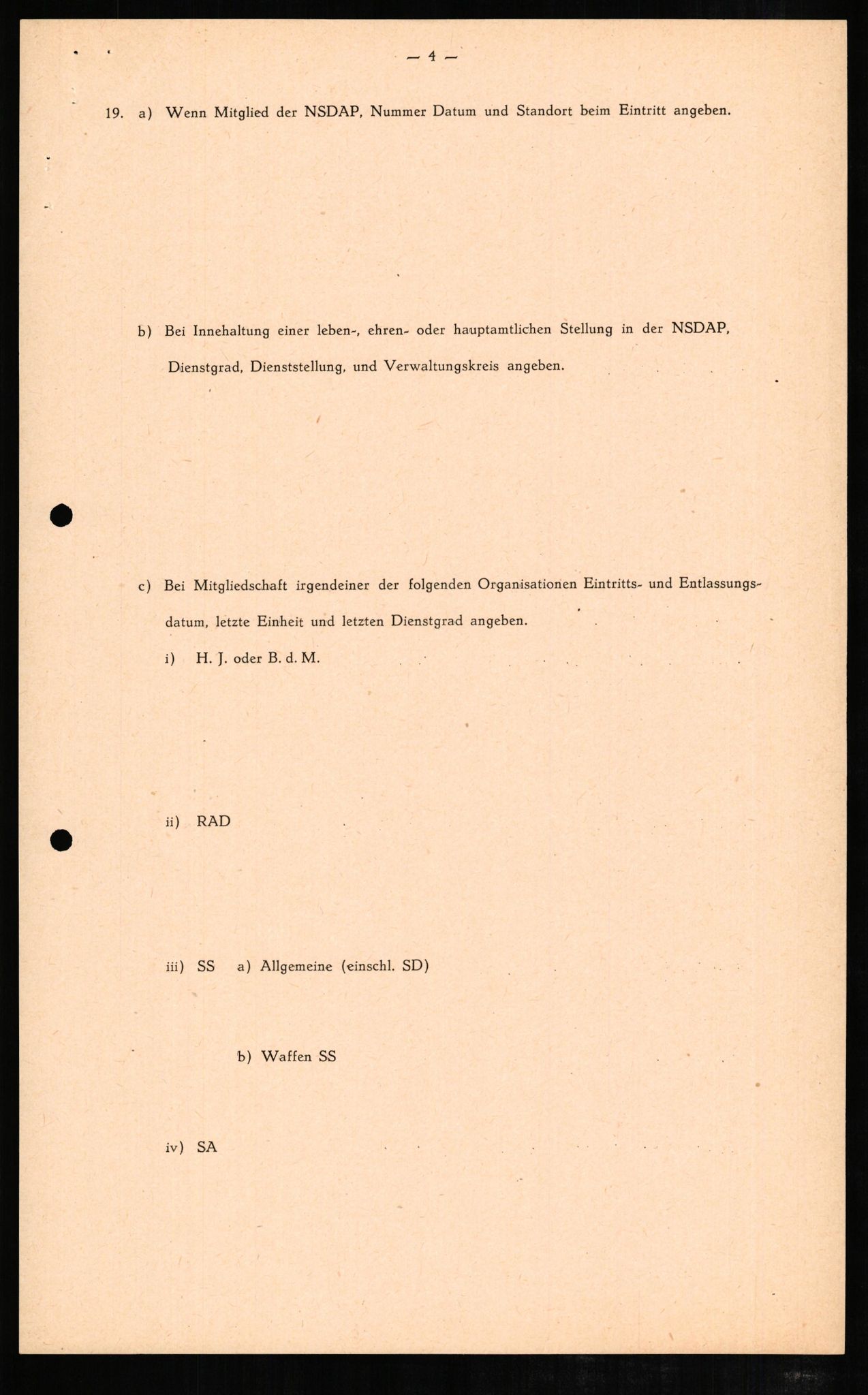 Forsvaret, Forsvarets overkommando II, RA/RAFA-3915/D/Db/L0007: CI Questionaires. Tyske okkupasjonsstyrker i Norge. Tyskere., 1945-1946, p. 178