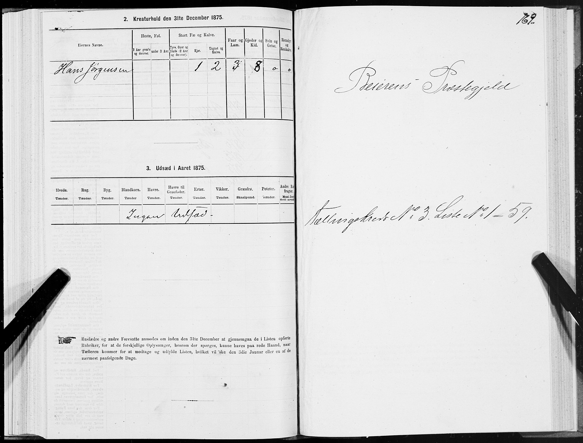 SAT, 1875 census for 1839P Beiarn, 1875, p. 2169