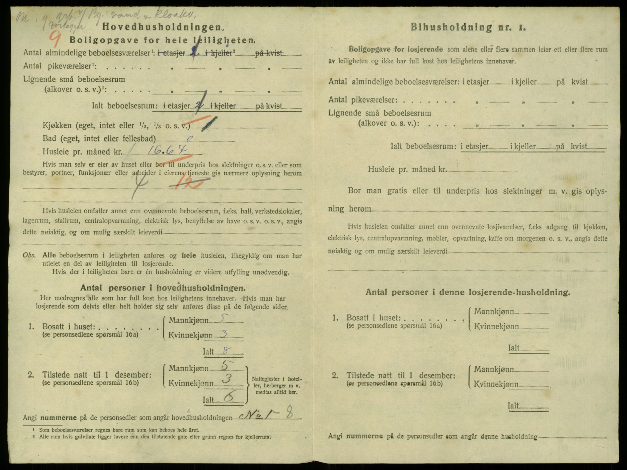 SAB, 1920 census for Bergen, 1920, p. 54272