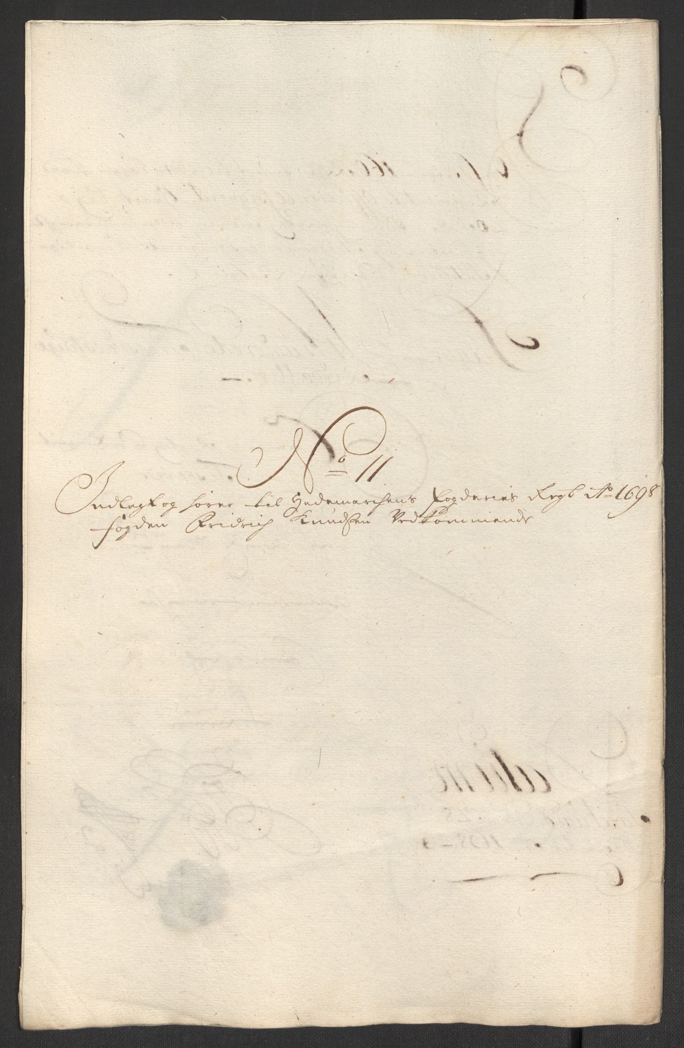 Rentekammeret inntil 1814, Reviderte regnskaper, Fogderegnskap, AV/RA-EA-4092/R16/L1037: Fogderegnskap Hedmark, 1697-1698, p. 438