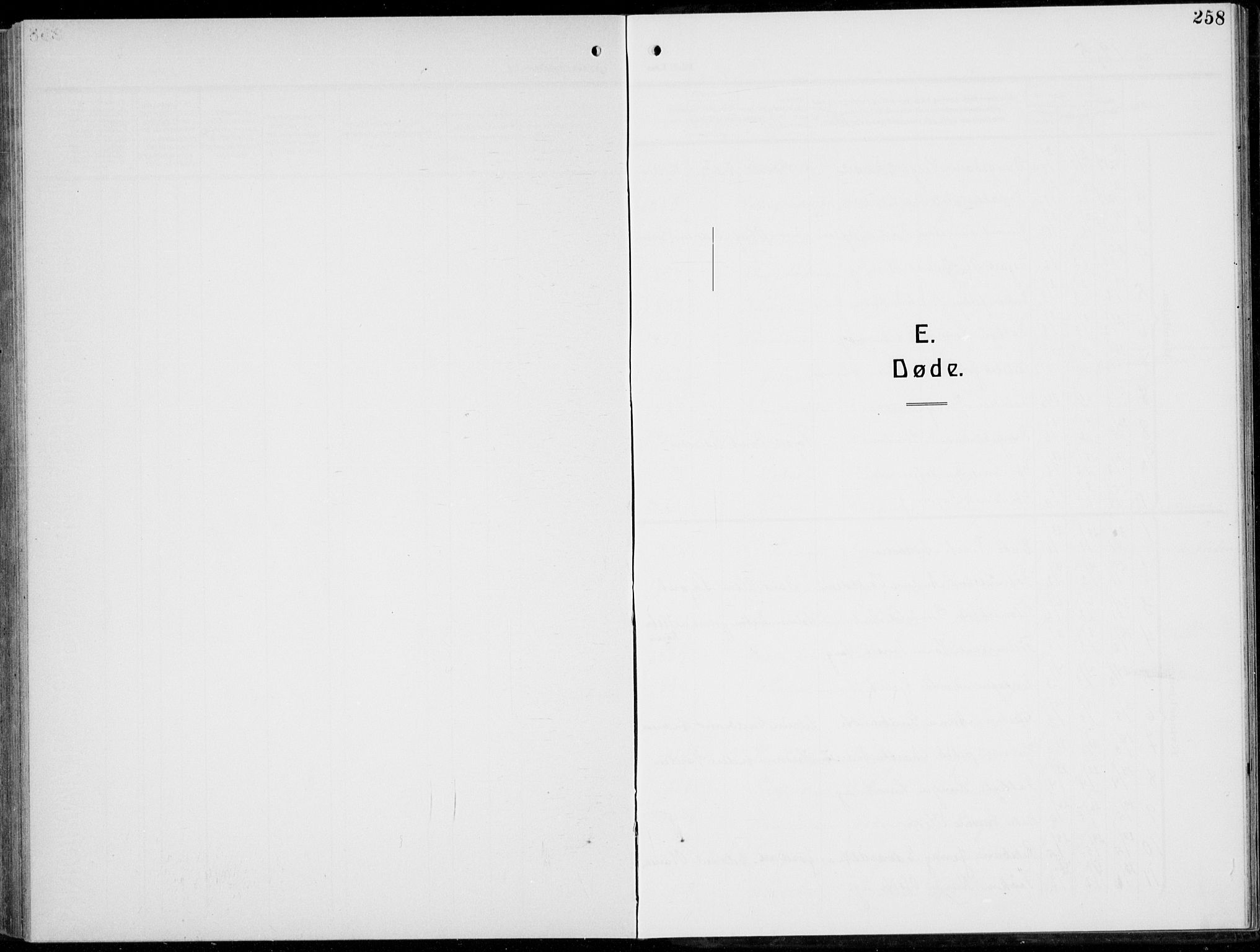 Romedal prestekontor, SAH/PREST-004/L/L0014: Parish register (copy) no. 14, 1915-1939, p. 258