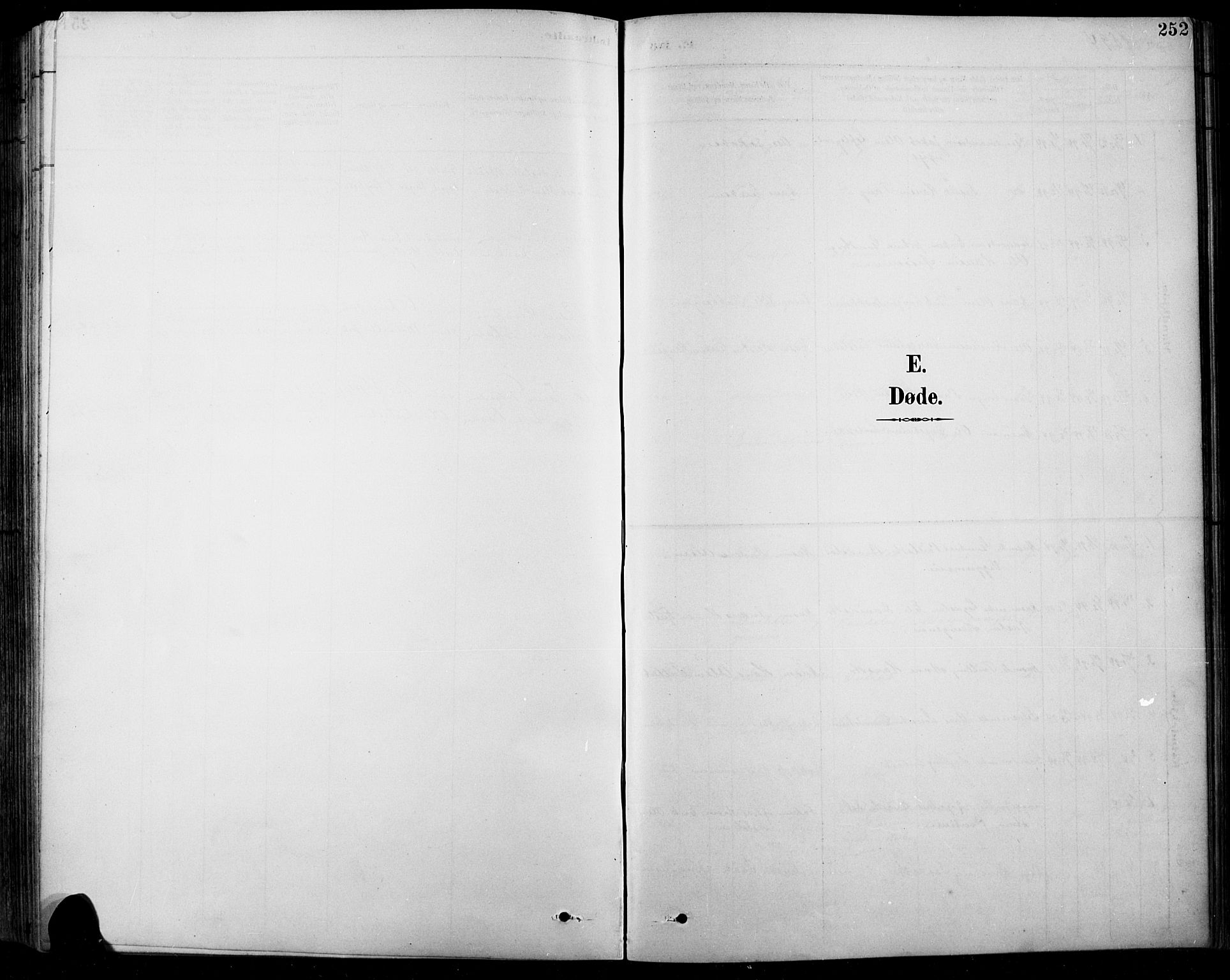 Sel prestekontor, SAH/PREST-074/H/Ha/Hab/L0001: Parish register (copy) no. 1, 1894-1923, p. 252