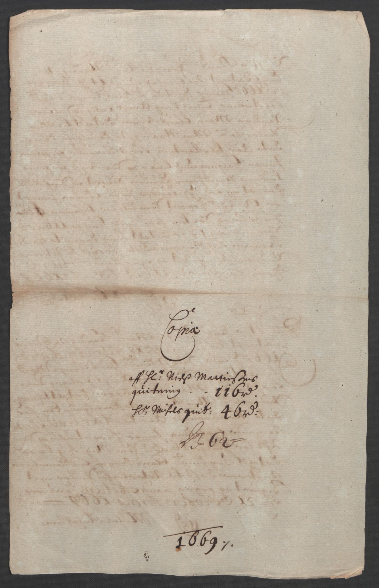 Rentekammeret inntil 1814, Reviderte regnskaper, Fogderegnskap, AV/RA-EA-4092/R32/L1842: Fogderegnskap Jarlsberg grevskap, 1664-1673, p. 155