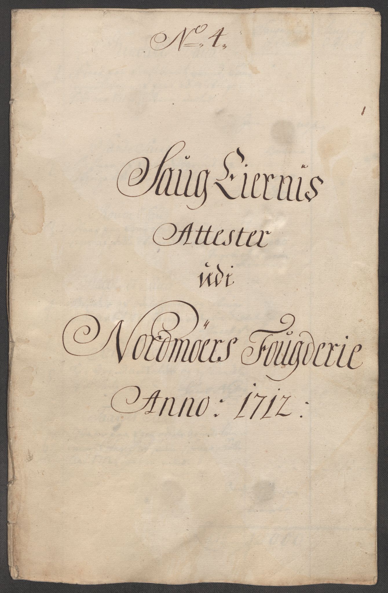 Rentekammeret inntil 1814, Reviderte regnskaper, Fogderegnskap, RA/EA-4092/R56/L3746: Fogderegnskap Nordmøre, 1712, p. 90