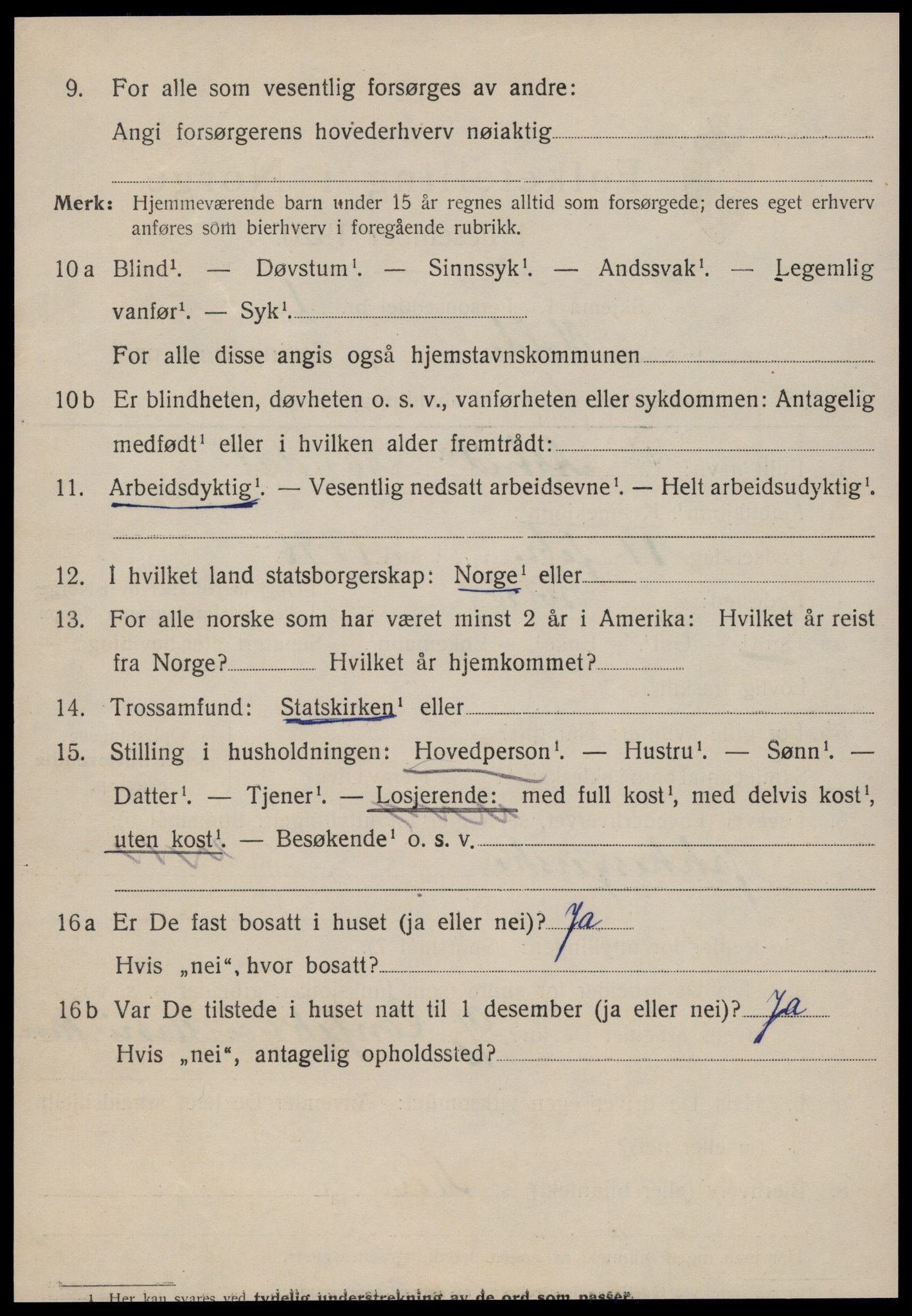 SAT, 1920 census for Molde, 1920, p. 3872