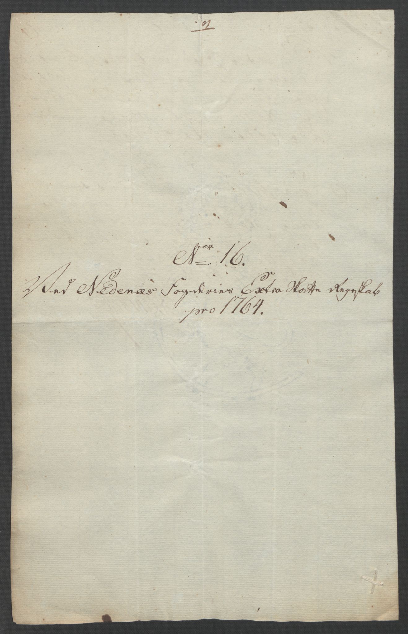 Rentekammeret inntil 1814, Reviderte regnskaper, Fogderegnskap, RA/EA-4092/R39/L2424: Ekstraskatten Nedenes, 1762-1767, p. 126