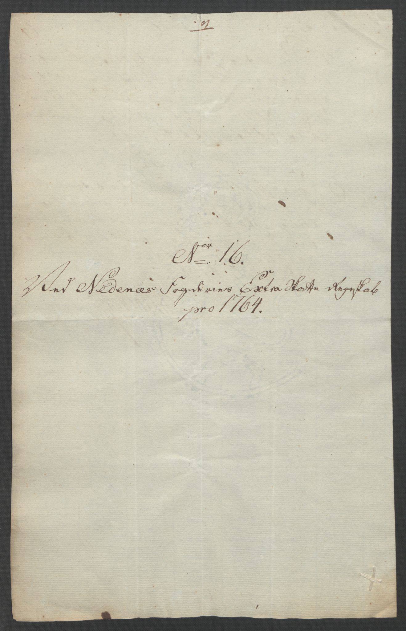 Rentekammeret inntil 1814, Reviderte regnskaper, Fogderegnskap, AV/RA-EA-4092/R39/L2424: Ekstraskatten Nedenes, 1762-1767, p. 126