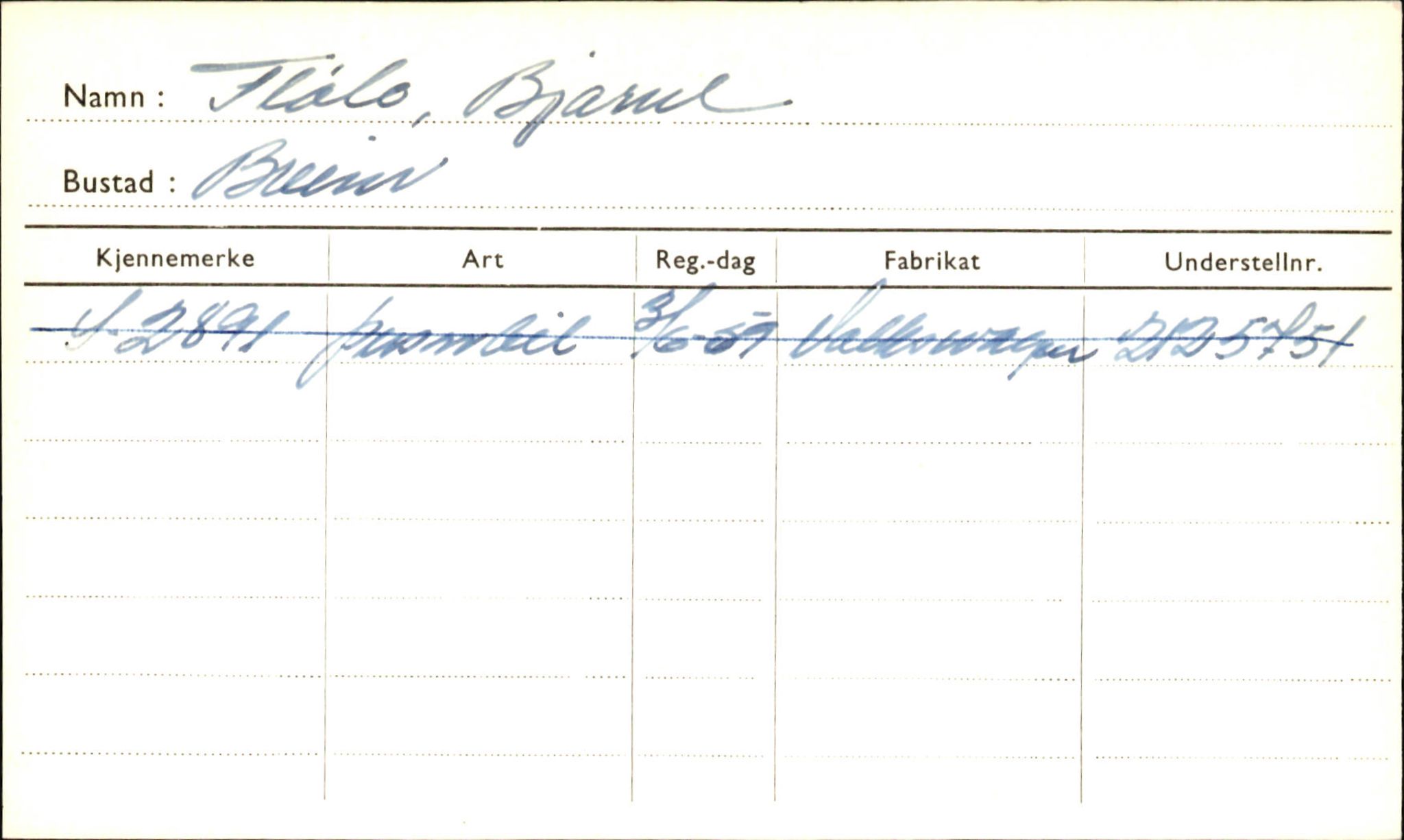 Statens vegvesen, Sogn og Fjordane vegkontor, AV/SAB-A-5301/4/F/L0001D: Eigarregister Fjordane til 1.6.1961, 1930-1961, p. 46