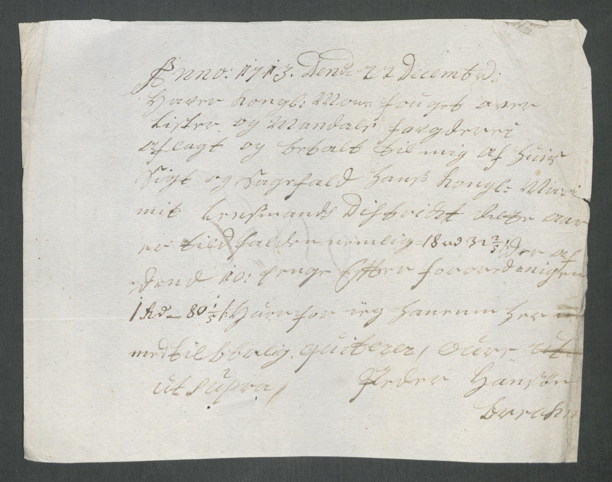 Rentekammeret inntil 1814, Reviderte regnskaper, Fogderegnskap, RA/EA-4092/R43/L2556: Fogderegnskap Lista og Mandal, 1713, p. 468