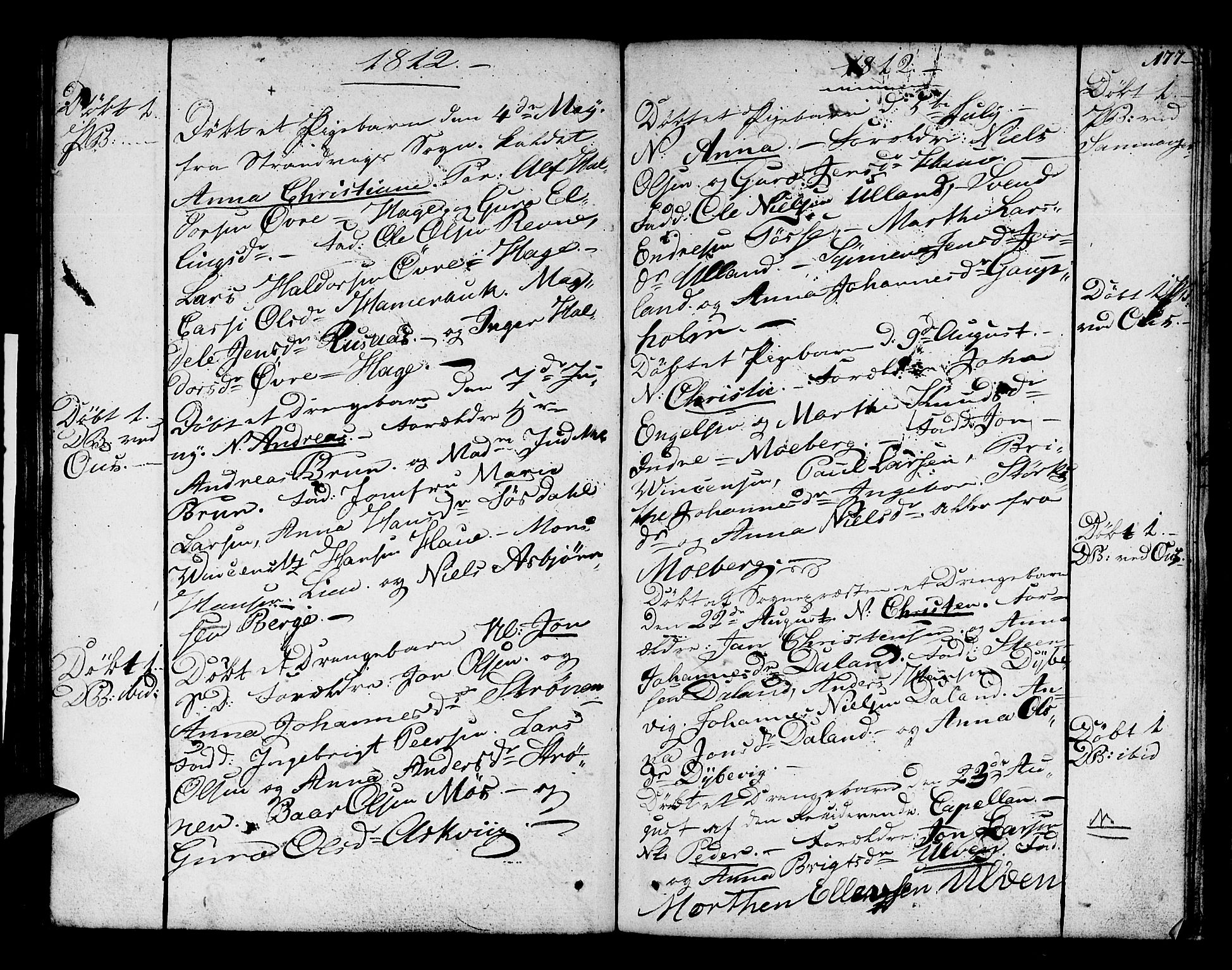 Os sokneprestembete, AV/SAB-A-99929: Parish register (official) no. A 11, 1789-1815, p. 177