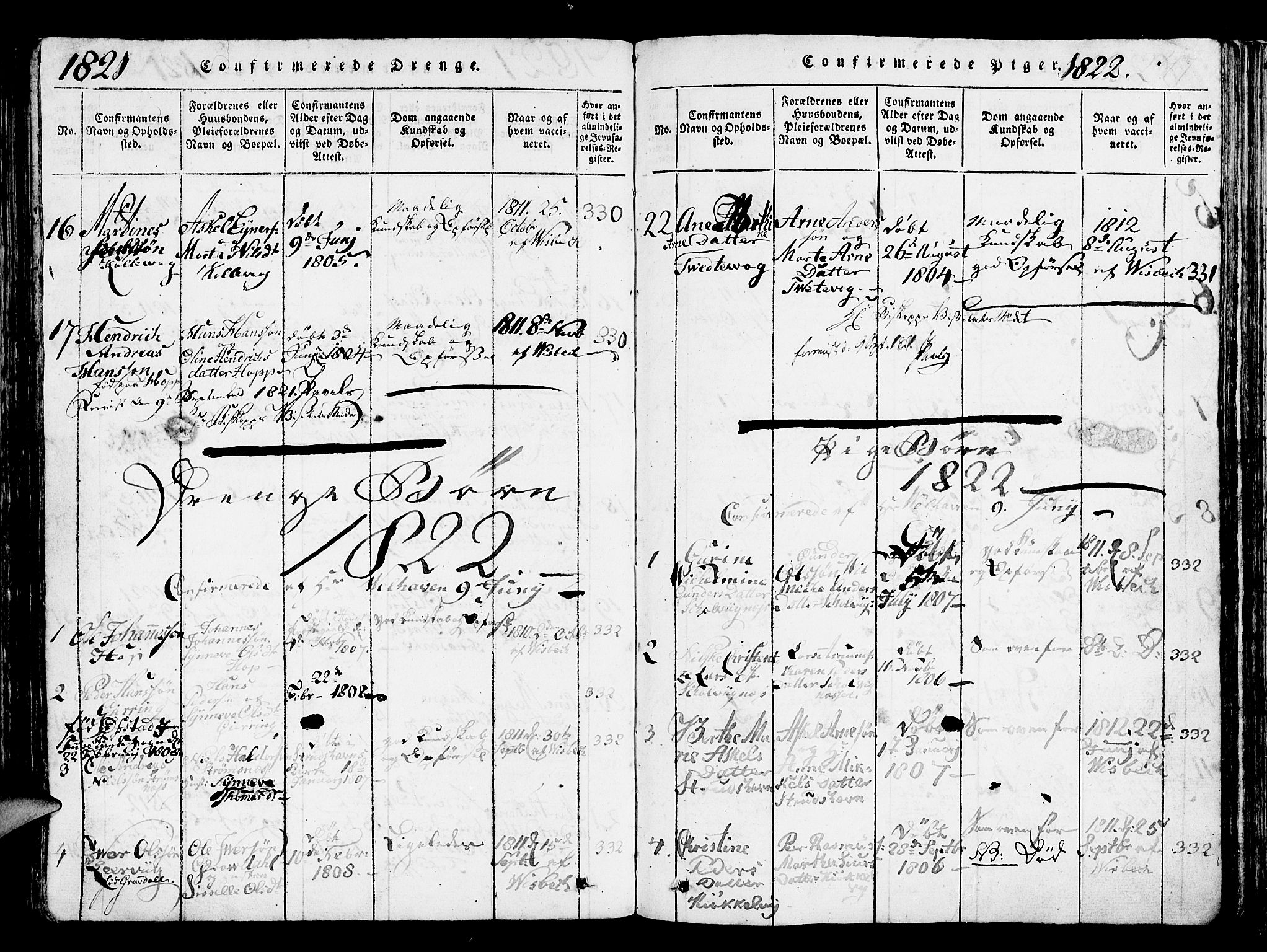 Askøy Sokneprestembete, SAB/A-74101/H/Ha/Hab/Haba/L0002: Parish register (copy) no. A 2, 1815-1846, p. 247