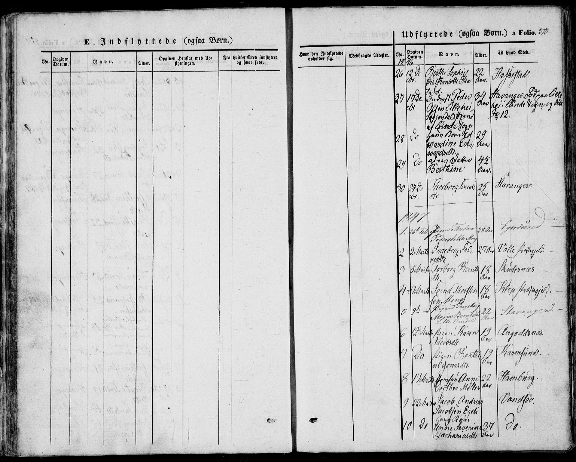 Sokndal sokneprestkontor, AV/SAST-A-101808: Parish register (official) no. A 8.2, 1842-1857, p. 370