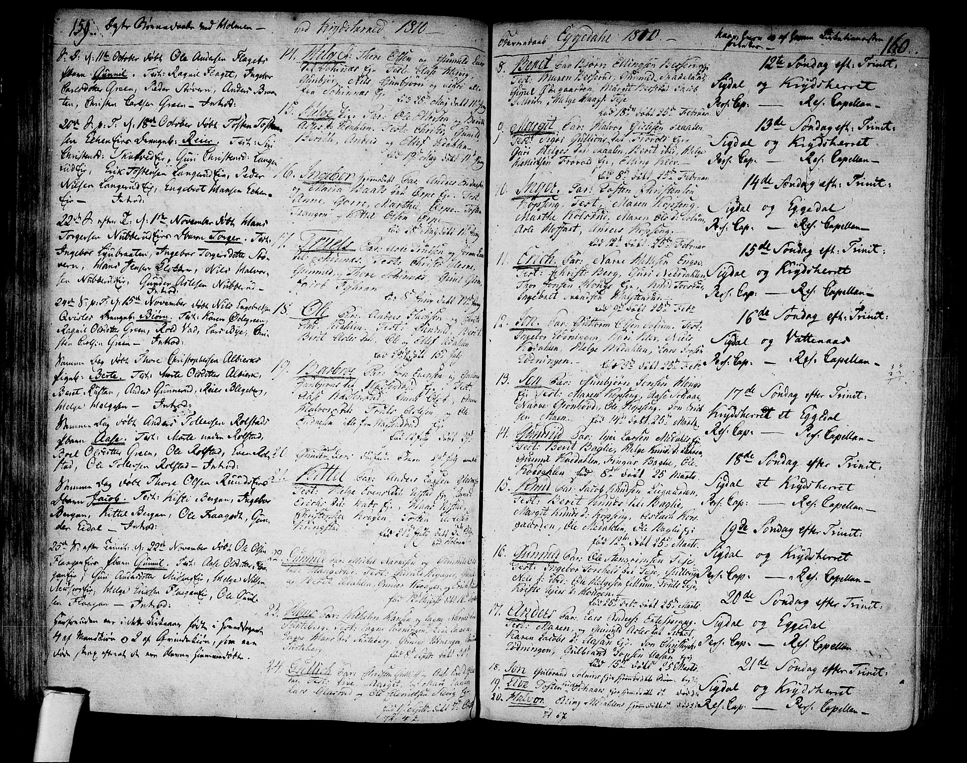 Sigdal kirkebøker, SAKO/A-245/F/Fa/L0003: Parish register (official) no. I 3, 1793-1811, p. 159-160