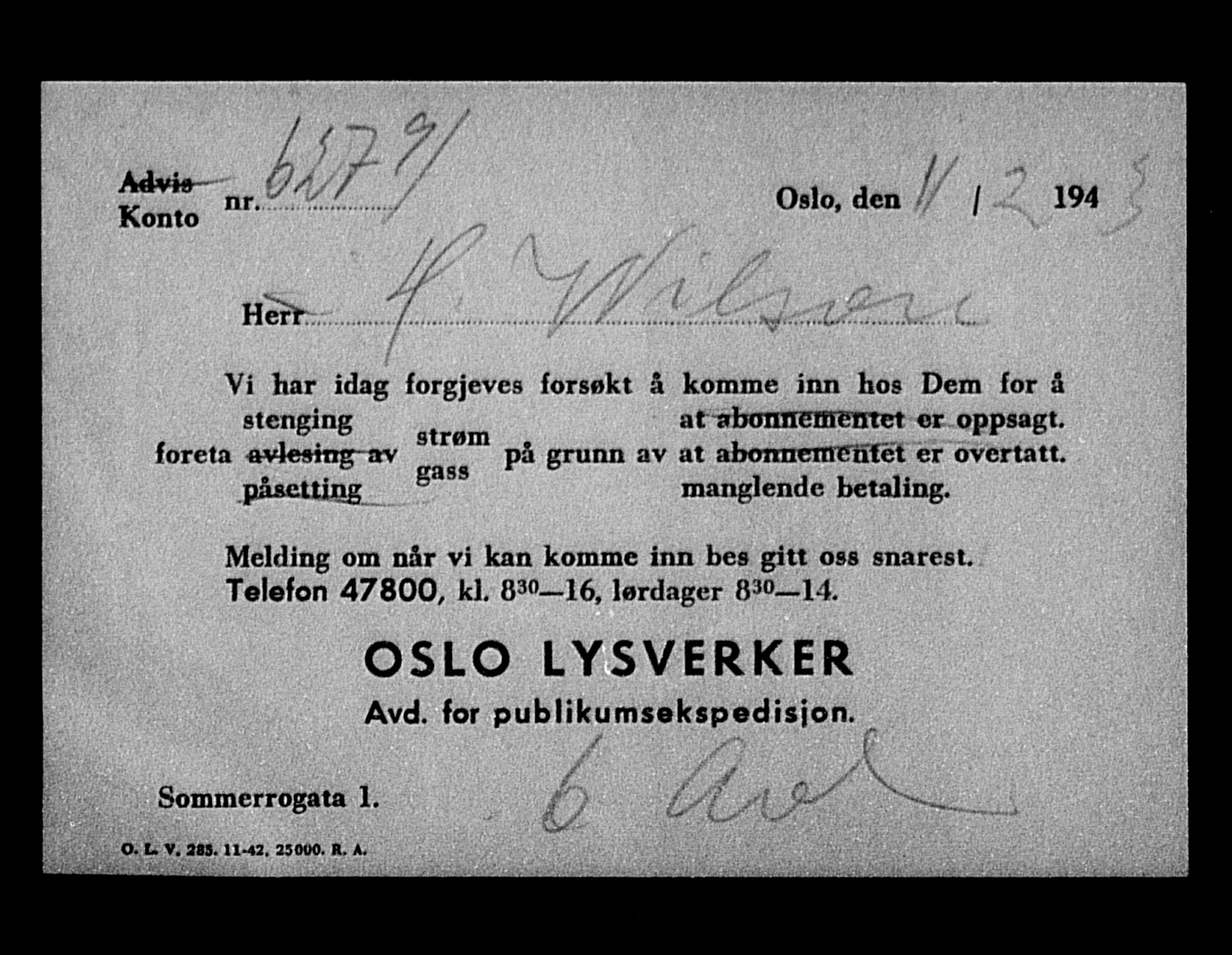 Justisdepartementet, Tilbakeføringskontoret for inndratte formuer, AV/RA-S-1564/H/Hc/Hcc/L0986: --, 1945-1947, p. 402