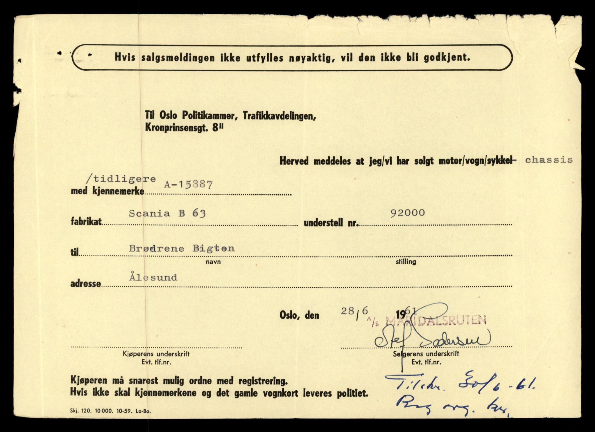 Møre og Romsdal vegkontor - Ålesund trafikkstasjon, AV/SAT-A-4099/F/Fe/L0012: Registreringskort for kjøretøy T 1290 - T 1450, 1927-1998, p. 1872