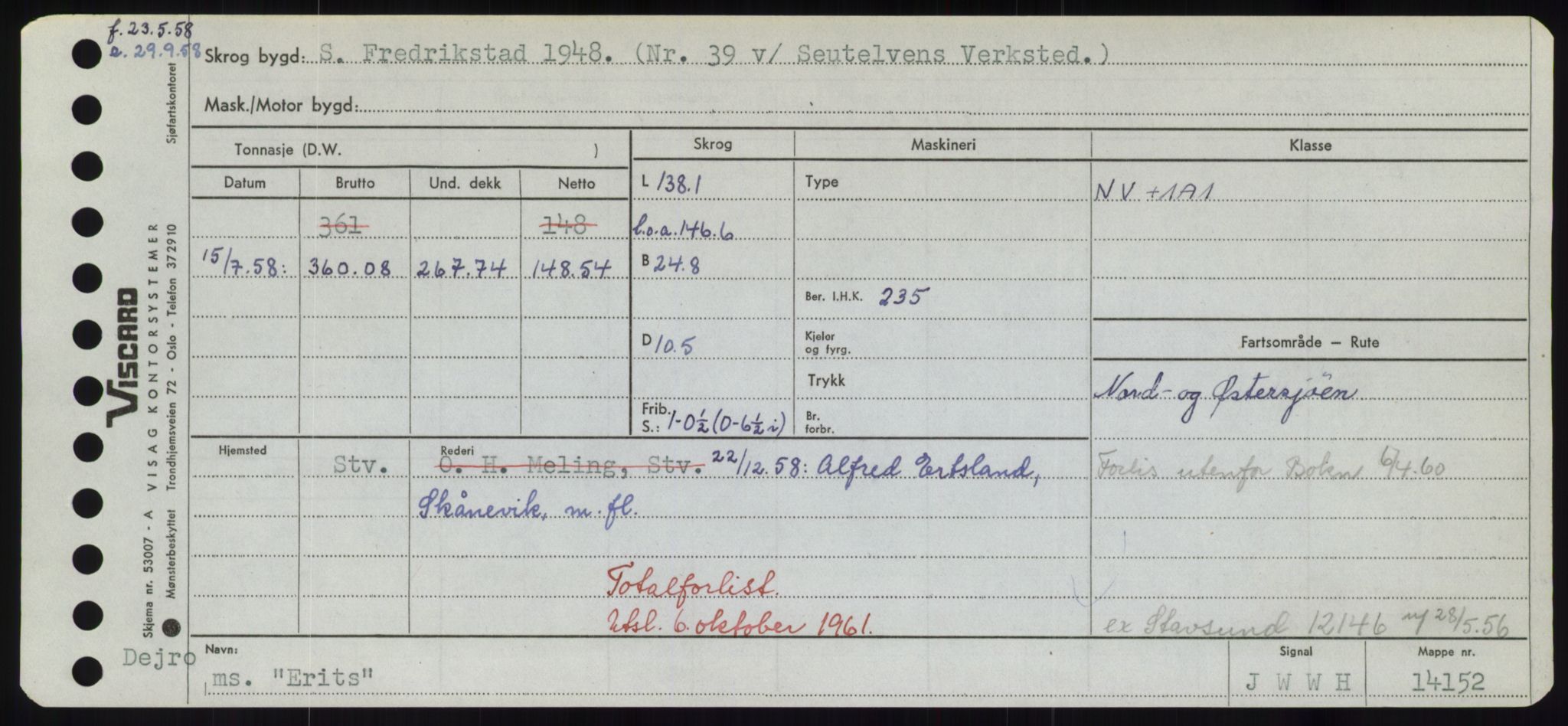 Sjøfartsdirektoratet med forløpere, Skipsmålingen, AV/RA-S-1627/H/Hd/L0009: Fartøy, E, p. 479