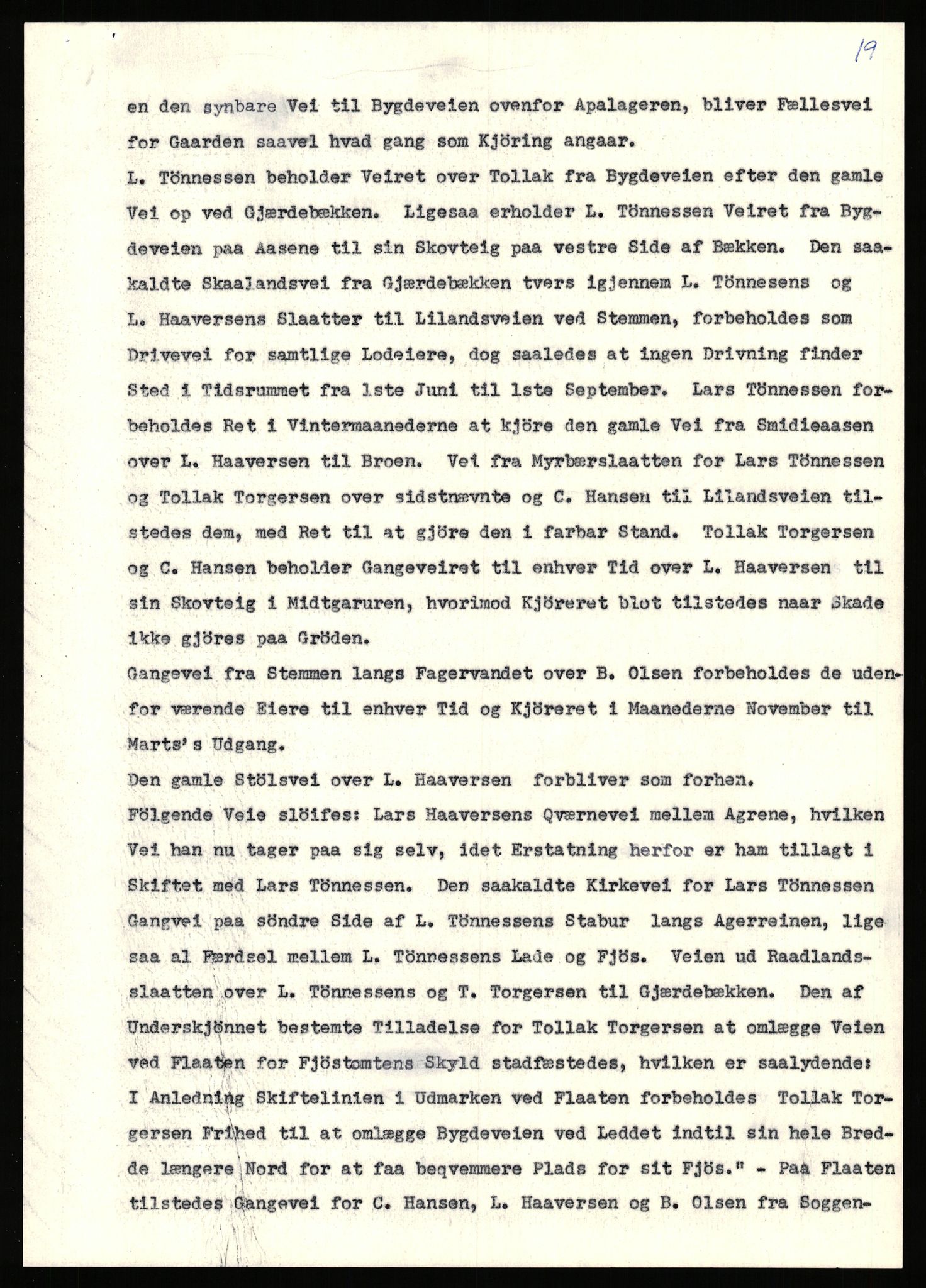 Statsarkivet i Stavanger, AV/SAST-A-101971/03/Y/Yj/L0028: Avskrifter sortert etter gårdsnavn: Gudla - Haga i Håland, 1750-1930, p. 270