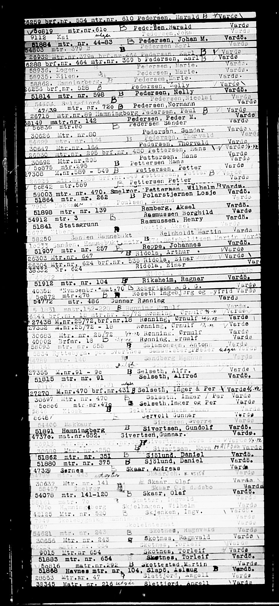 Krigsskadetrygdene for bygninger og løsøre, AV/RA-S-1548/V/L0014: --, 1940-1945, p. 1132