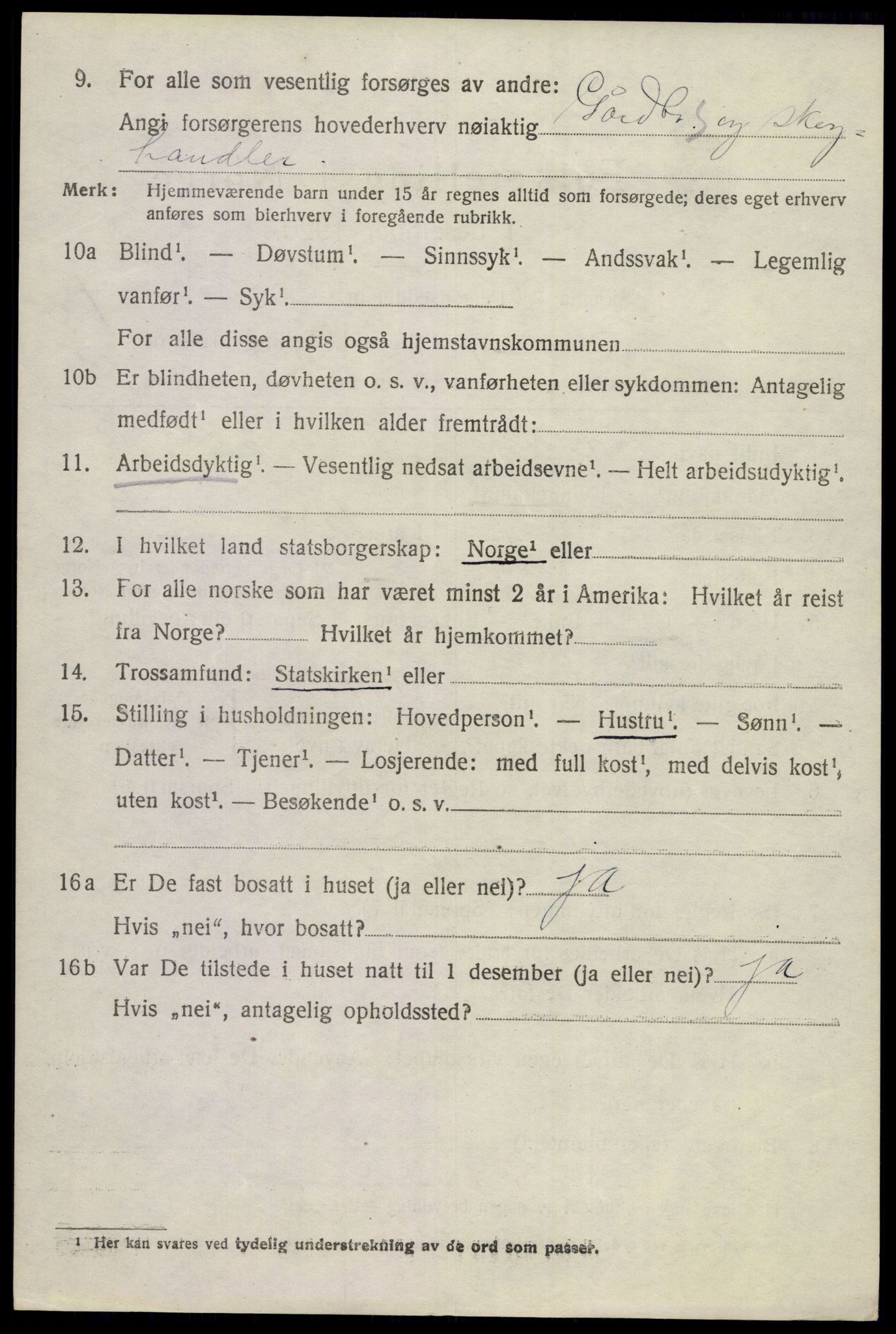 SAKO, 1920 census for Sigdal, 1920, p. 8067