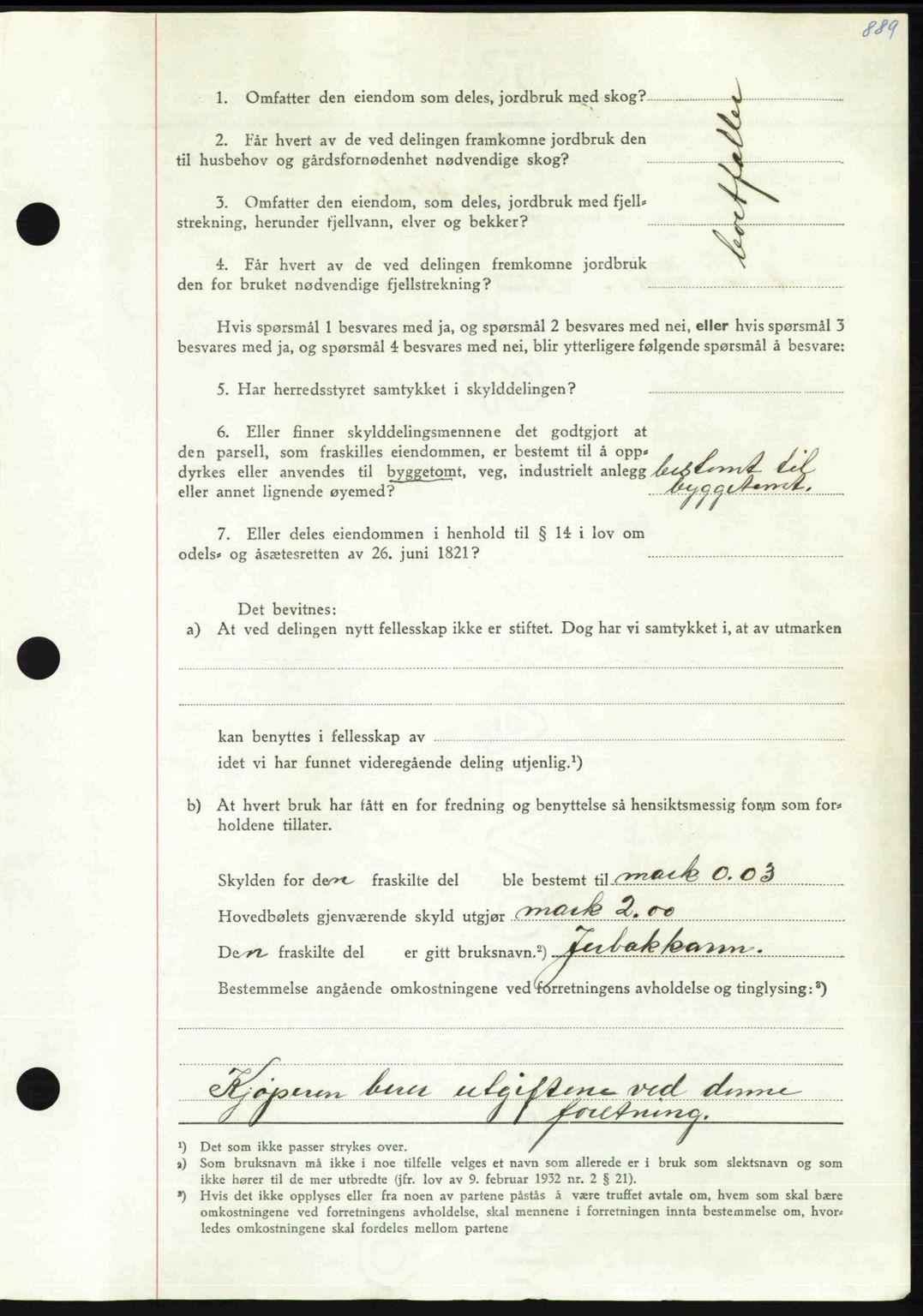 Nordmøre sorenskriveri, AV/SAT-A-4132/1/2/2Ca: Mortgage book no. A114, 1950-1950, Diary no: : 1377/1950