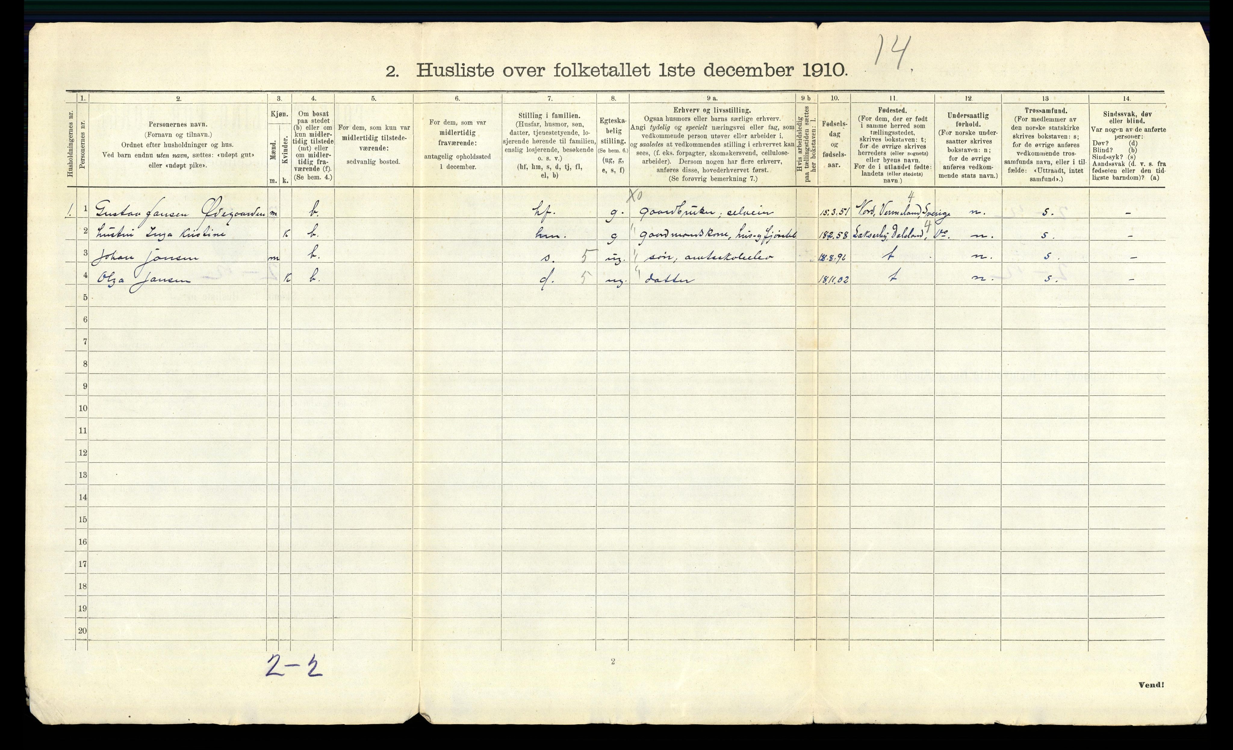 RA, 1910 census for Kråkstad, 1910, p. 40