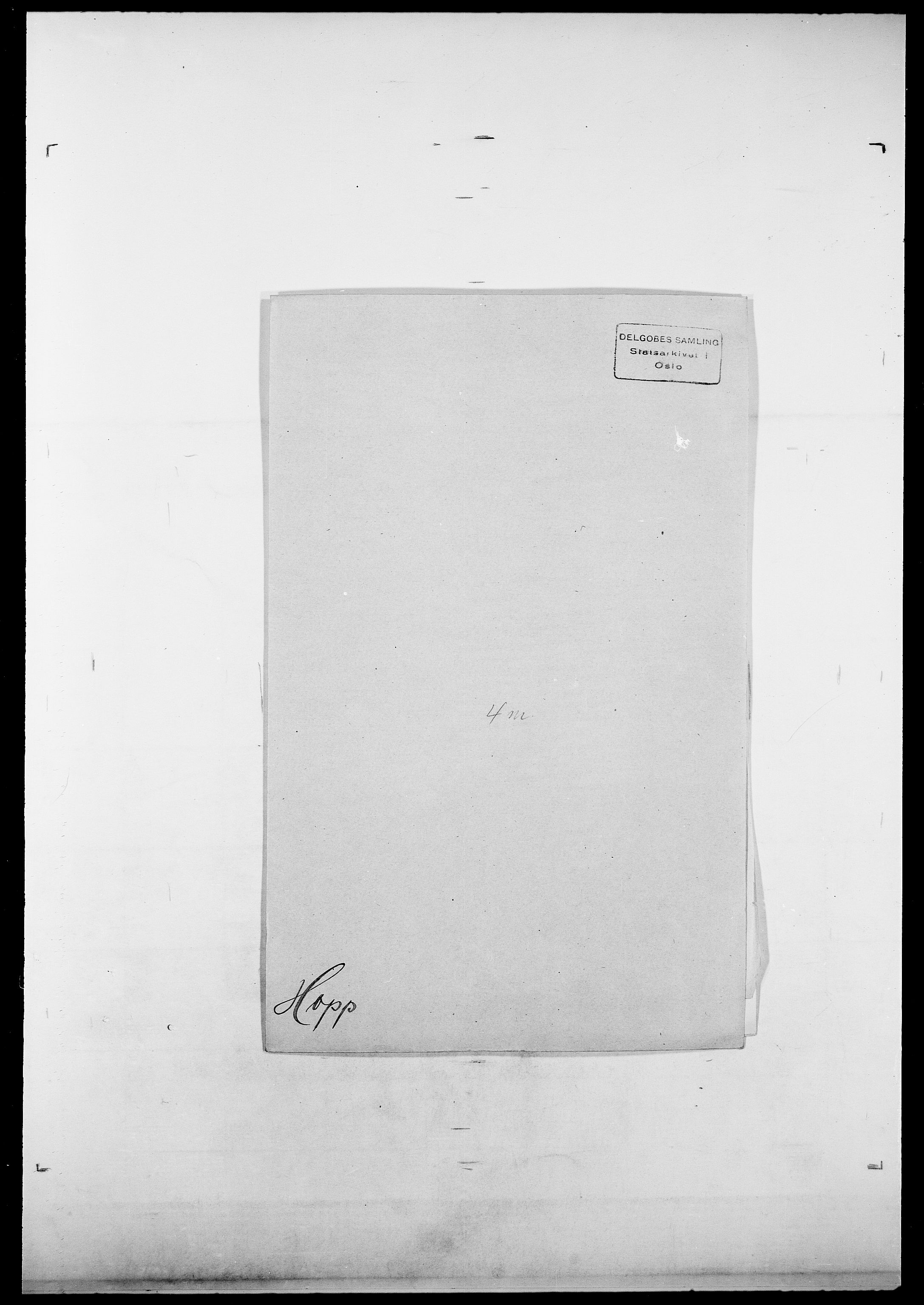 Delgobe, Charles Antoine - samling, SAO/PAO-0038/D/Da/L0018: Hoch - Howert, p. 924