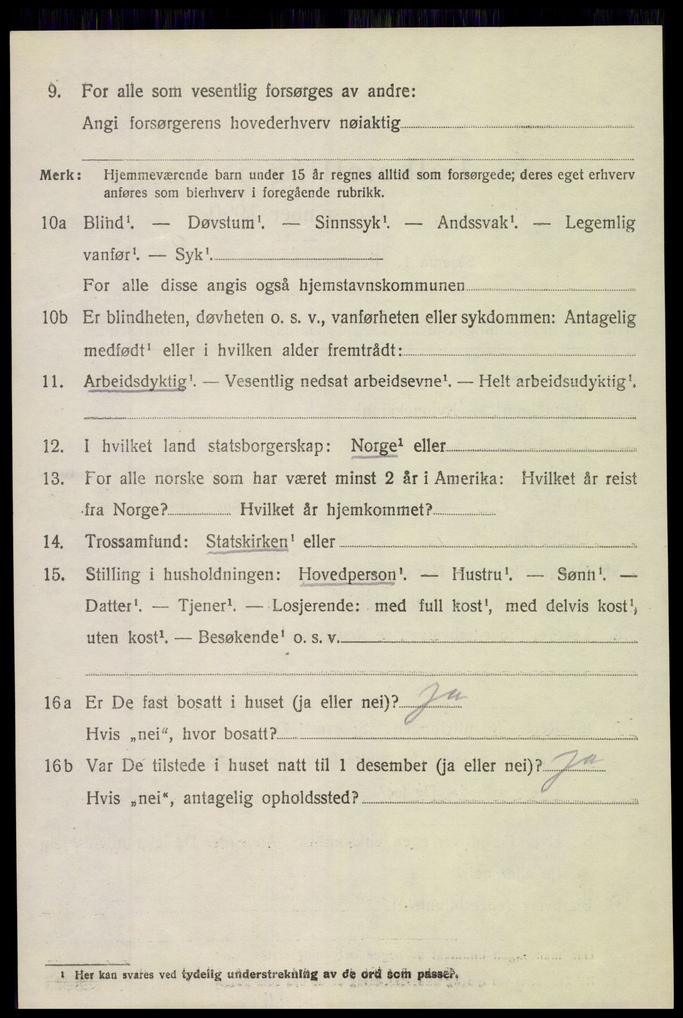 SAH, 1920 census for Nord-Aurdal, 1920, p. 8873